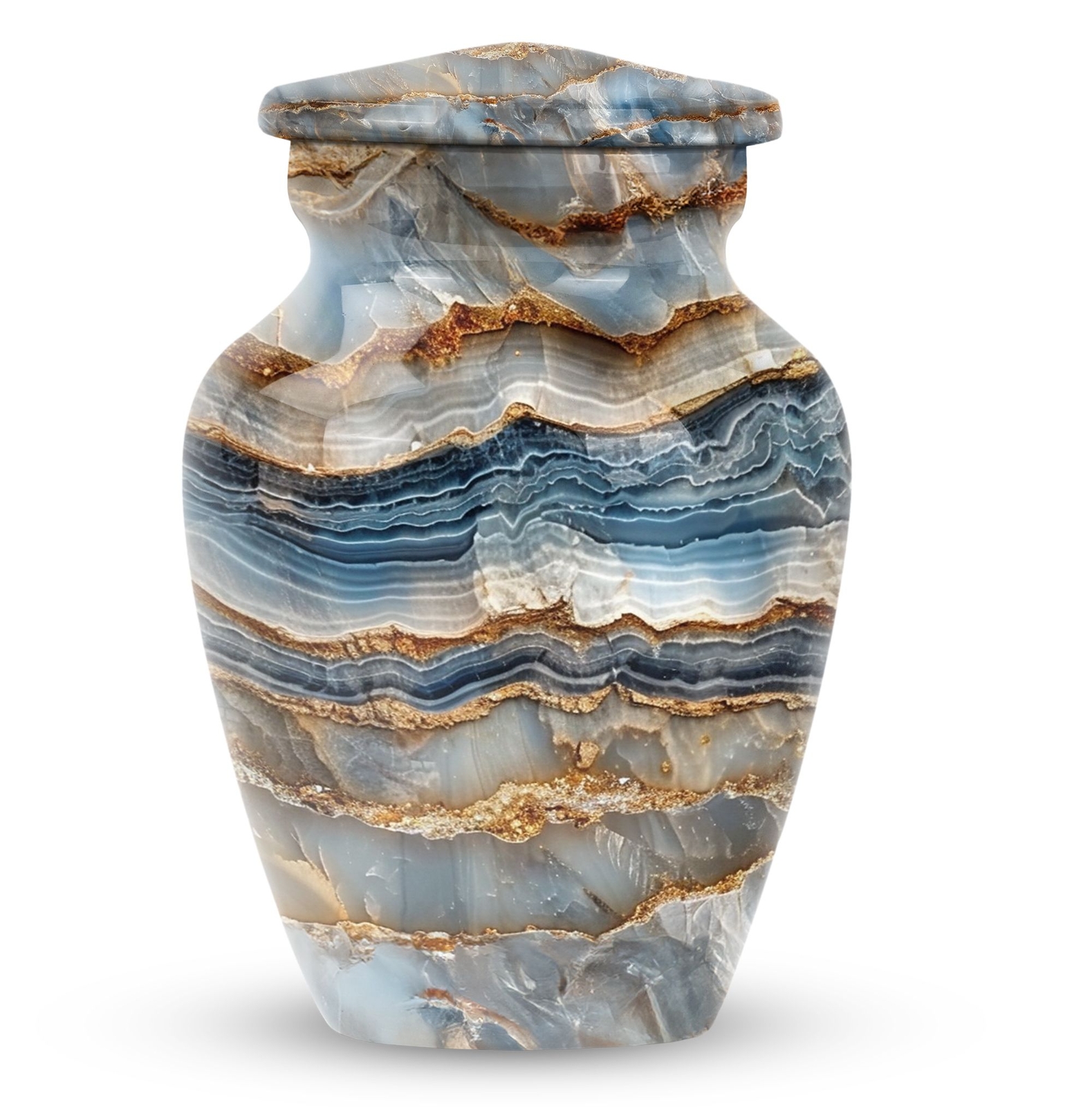 Abstract Keepsake Urn Human 3 Inch Urn For Ashes Human Adult