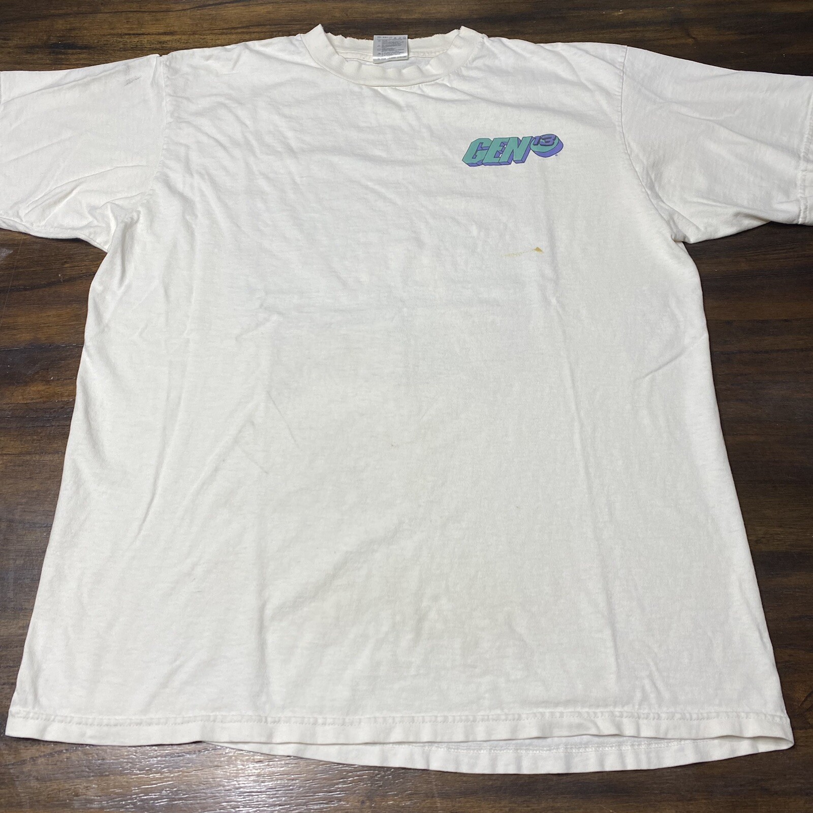 Vintage 90s Gen 13 Wildstorm DC Comics shirt XL 1996