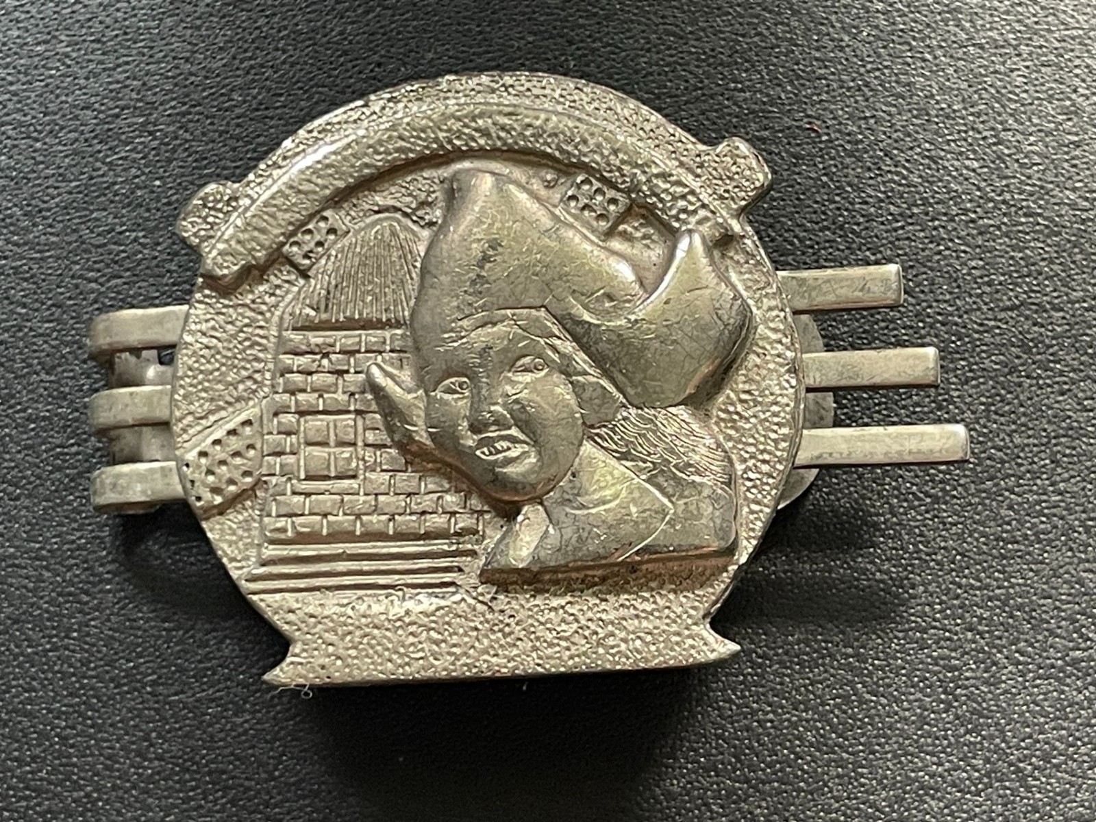 Vintage Van Merritt Beer Distributor Promo Money Clip Windmill Slogan