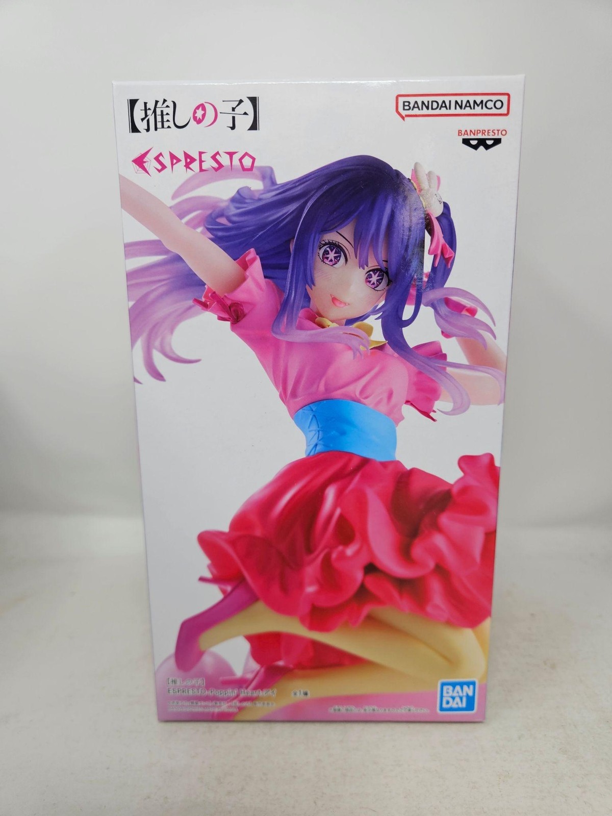 BANPRESTO Oshi No Ko ESPRESTO Ai Hoshino Poppin Hearts Figure US Seller