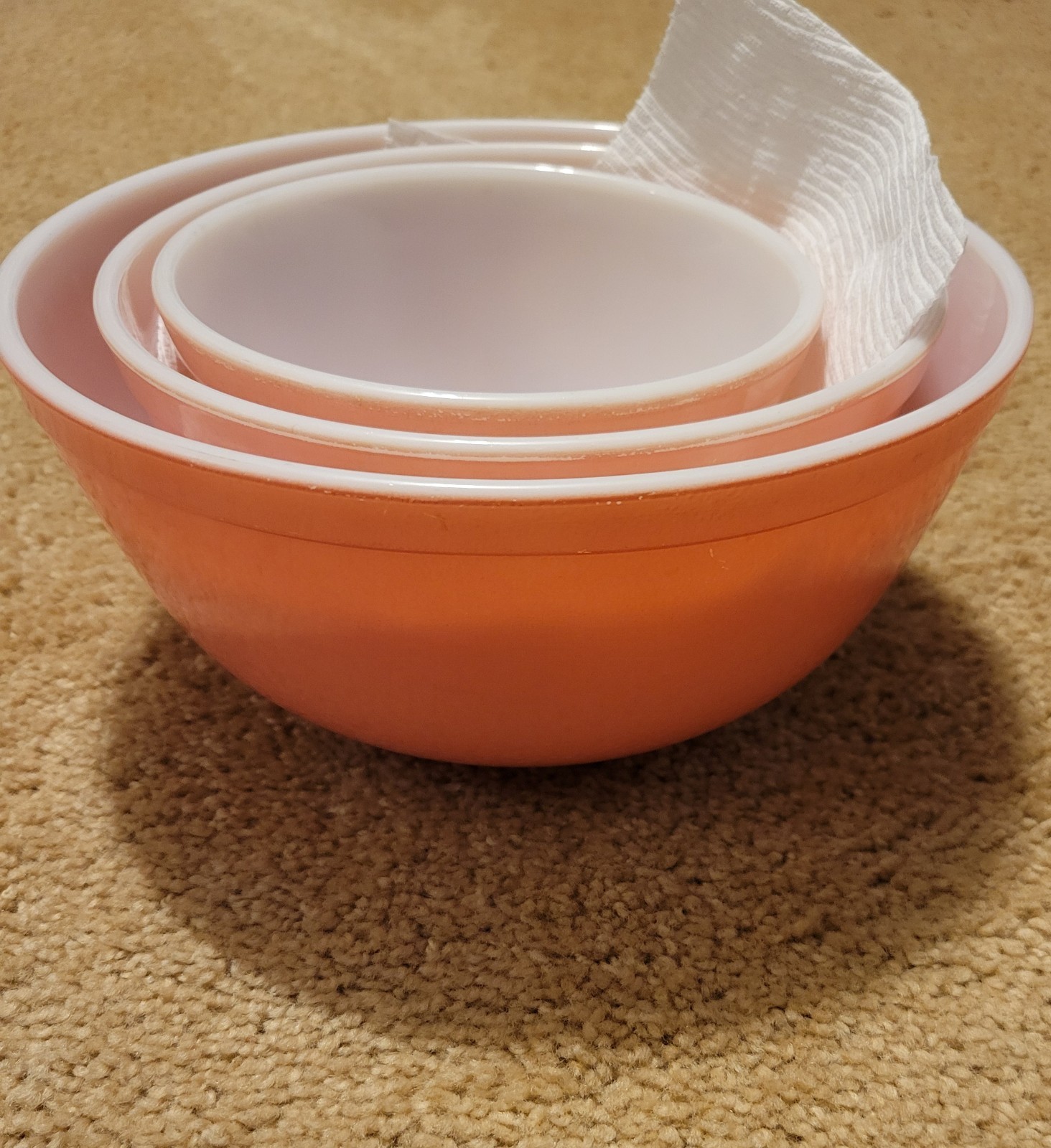 Vintage Pyrex Pink Flamingo Set Of 3 Mixing Bowls Ships Fast USA 401 402 403 Vintage Pyrex Pink Flamingo Set Of 3 Mixing Bowls Ships Fast USA 401 402 403