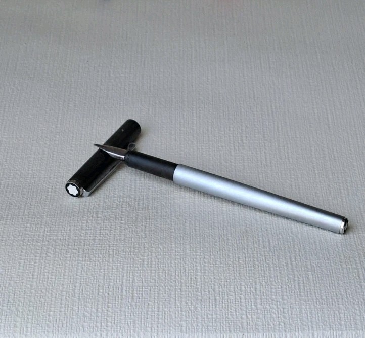Montblanc Noblesse Fountain Pen Vintage Fountain Pen Brushed Steel Germany