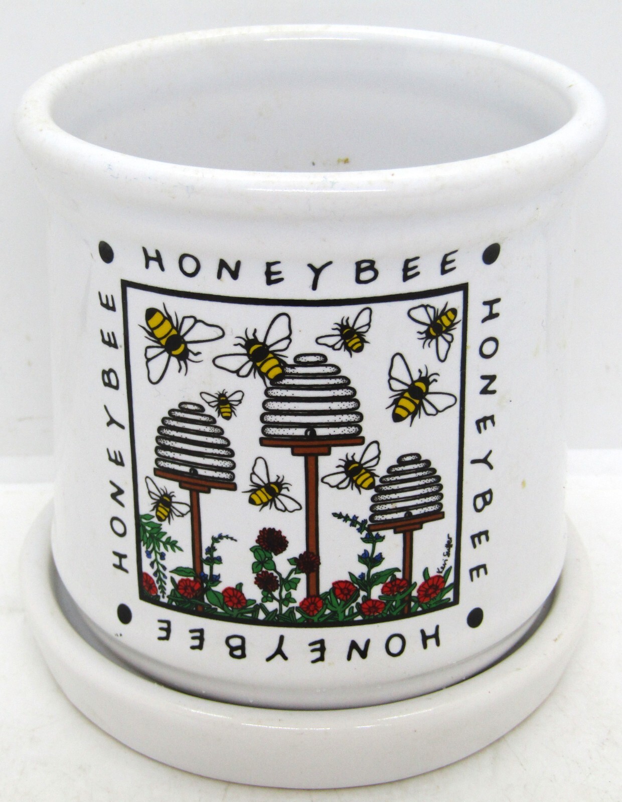 Vintage My Garden by Kevin Sutter, Honey Bee 4\