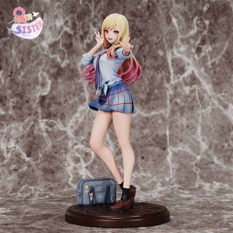 WanOu Sister Studio My Dress-up Darling Marin Kitagawa Figure Resin Model 27cm WanOu Sister Studio My Dress-up Darling Marin Kitagawa Figure Resin Model 27cm