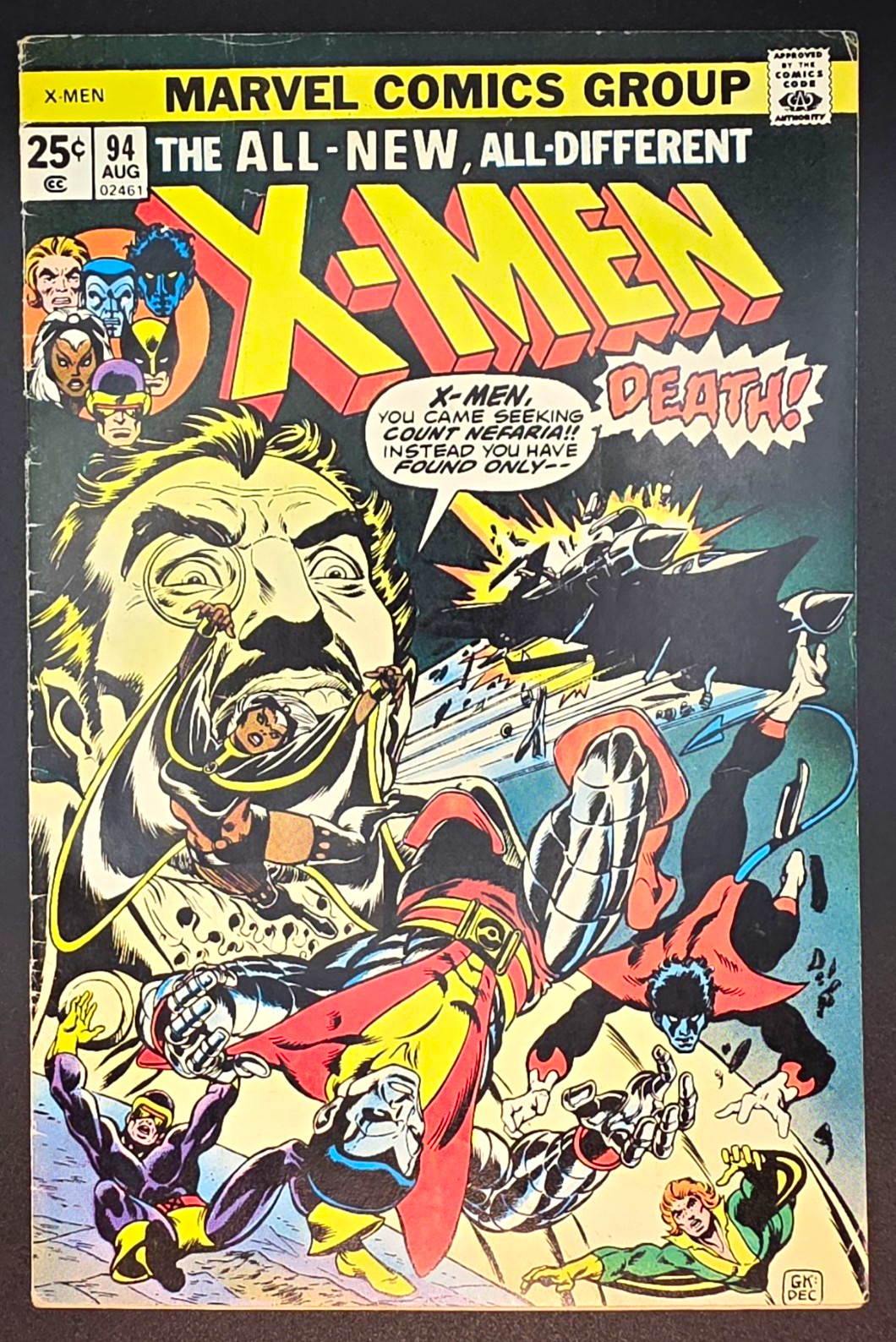 Marvel Comics Group X-Men #94 (1975) The Doomsmith Scenario Wolverine