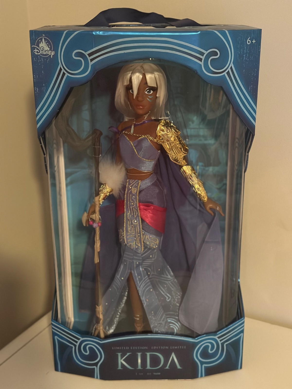 Disney LE Atlantis Kida doll NIB