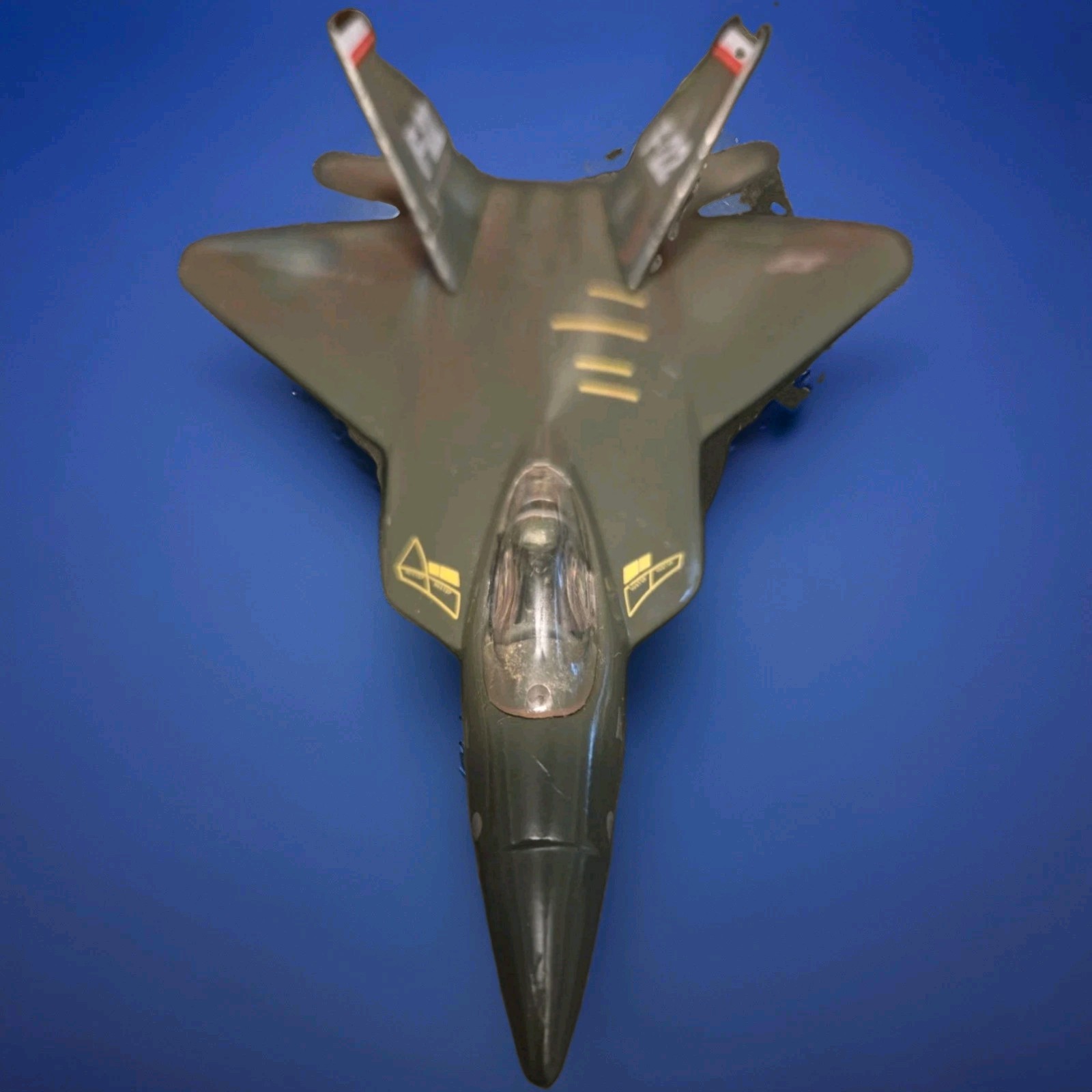 Toysmith F-22 Airplane Fighter Jet U.S Airforce Model Toy Pull Back 7.5\ Toysmith F-22 Airplane Fighter Jet U.S Airforce Model Toy Pull Back 7.5\