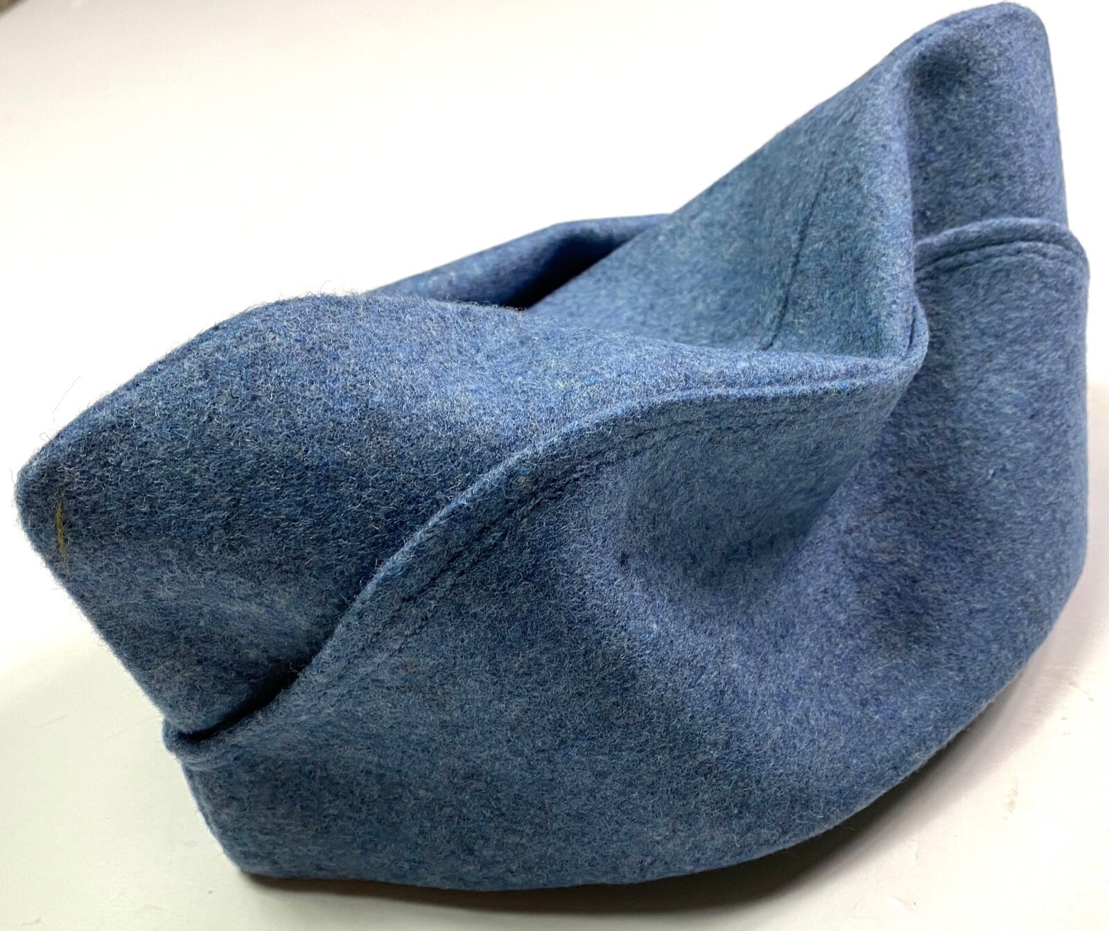 WWI FRENCH M1915 MODEL 1915 BLUE WOOL OVERSEAS CAP-2XLARGE