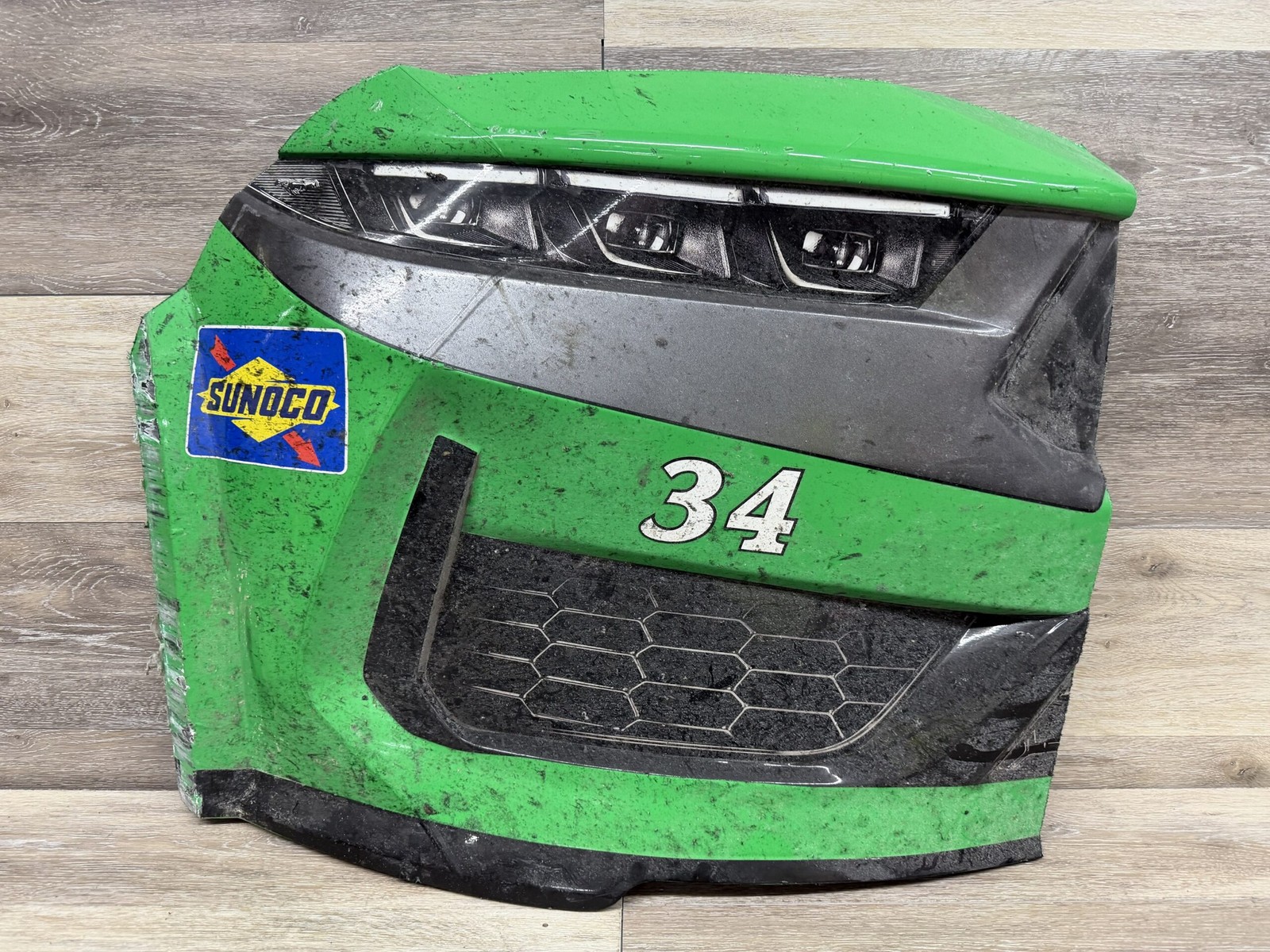 NASCAR #34 Todd Gilliland 2026 Grillo\'s Race Used Corner Nose FRM