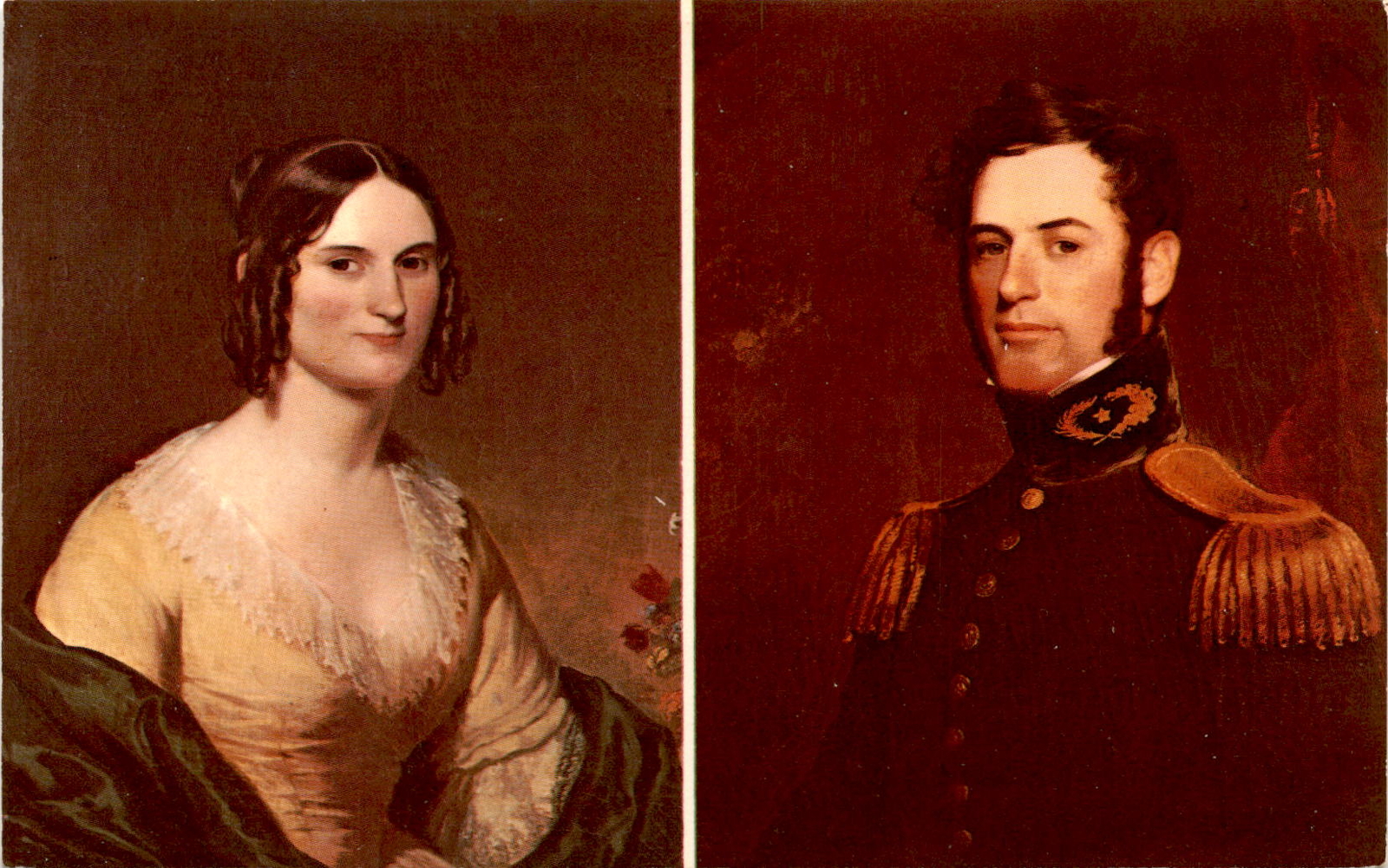 First known portraits of Robert E. Lee and wife Mary Custis First known portraits of Robert E. Lee and wife Mary Custis