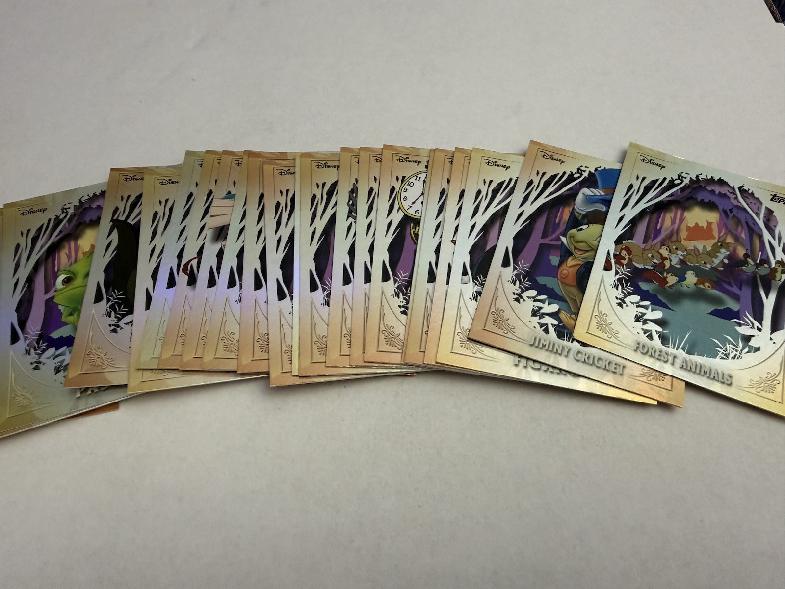 2025 Topps Disney Wonder Furry Friends CompleteGold Foil Set Full #FF 1-25