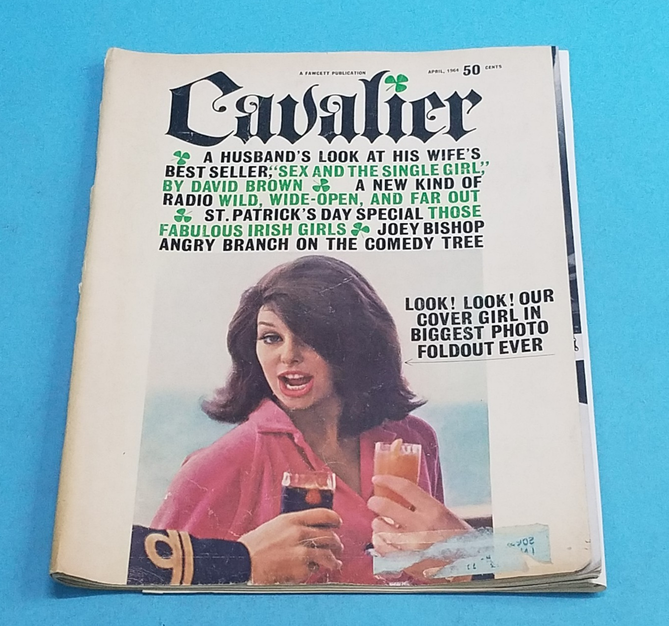 Vtg Apr 1964 Cavalier Men's Gentleman Interest Pinup Girls Girlie Magazine (A4) Vtg Apr 1964 Cavalier Men's Gentleman Interest Pinup Girls Girlie Magazine (A4)