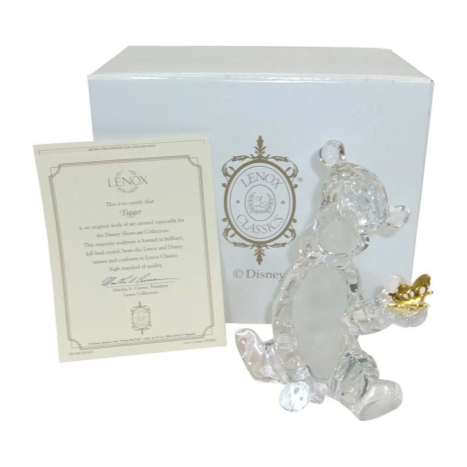Lenox Disney Classics Tigger Crystal Figurine 3\
