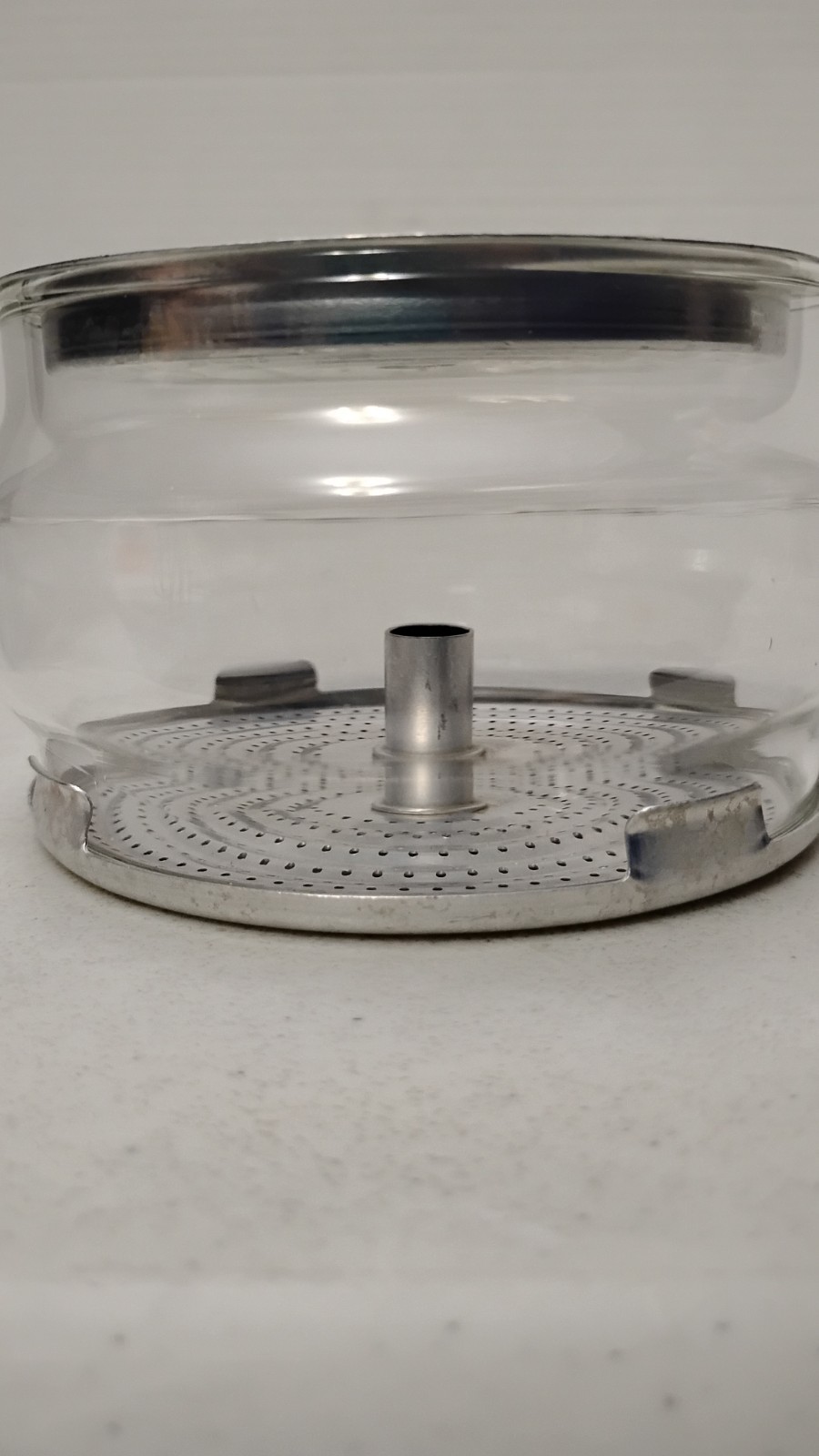 Vintage Pyrex 7756 6 Cup Percolator Glass Insert Aluminum Basket Parts Replace