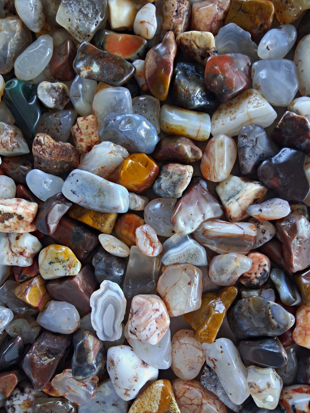 EARTH2ART/All Stones in Jars are PIcked, Carved, Tumbled,and Polished By Myself