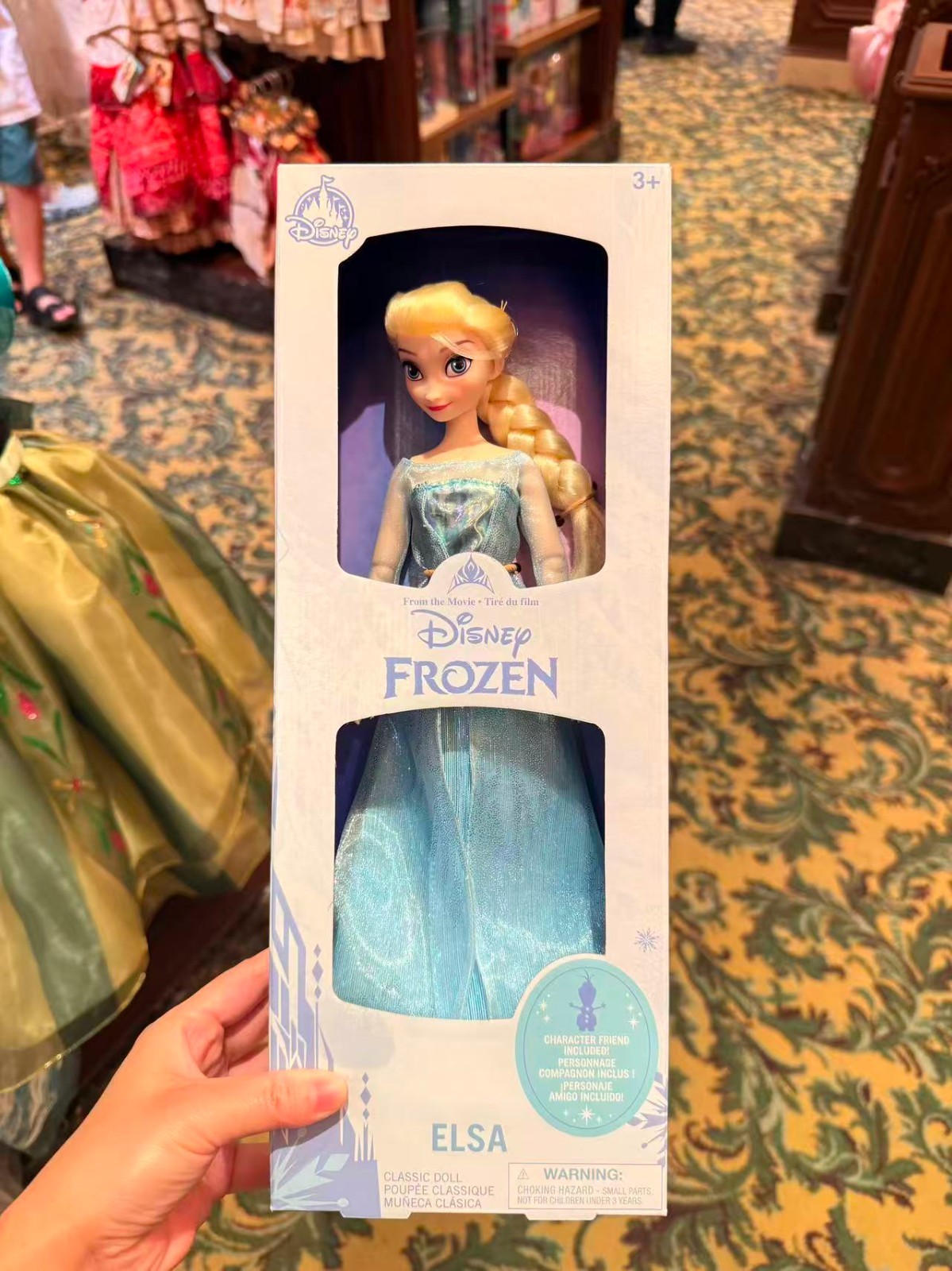 Disney Frozen Elsa Classic Doll with Character Friend Collectible Toy Gift Disney Frozen Elsa Classic Doll with Character Friend Collectible Toy Gift