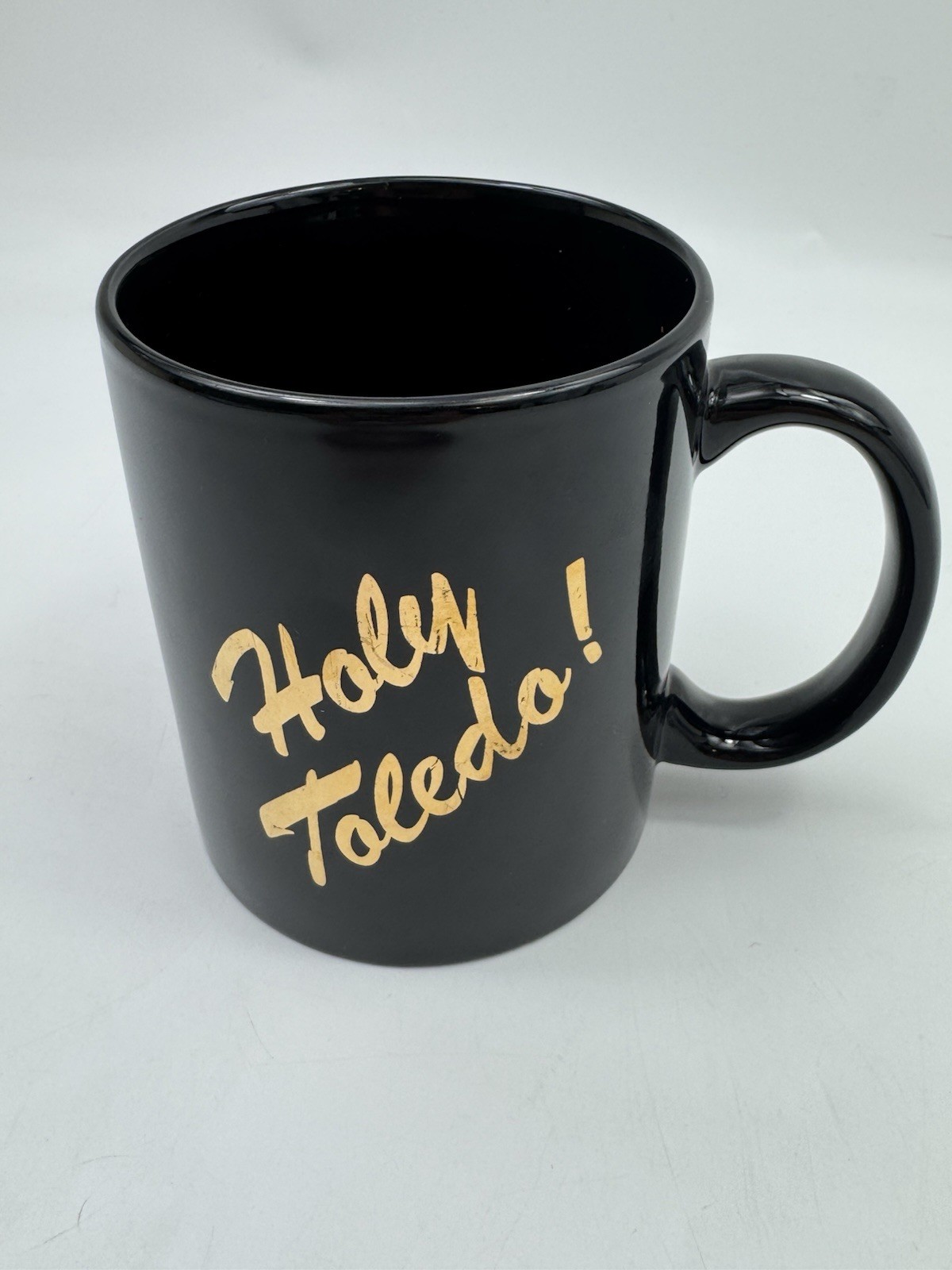 Vintage Holy Toledo Black Coffee Mug Vintage Holy Toledo Black Coffee Mug