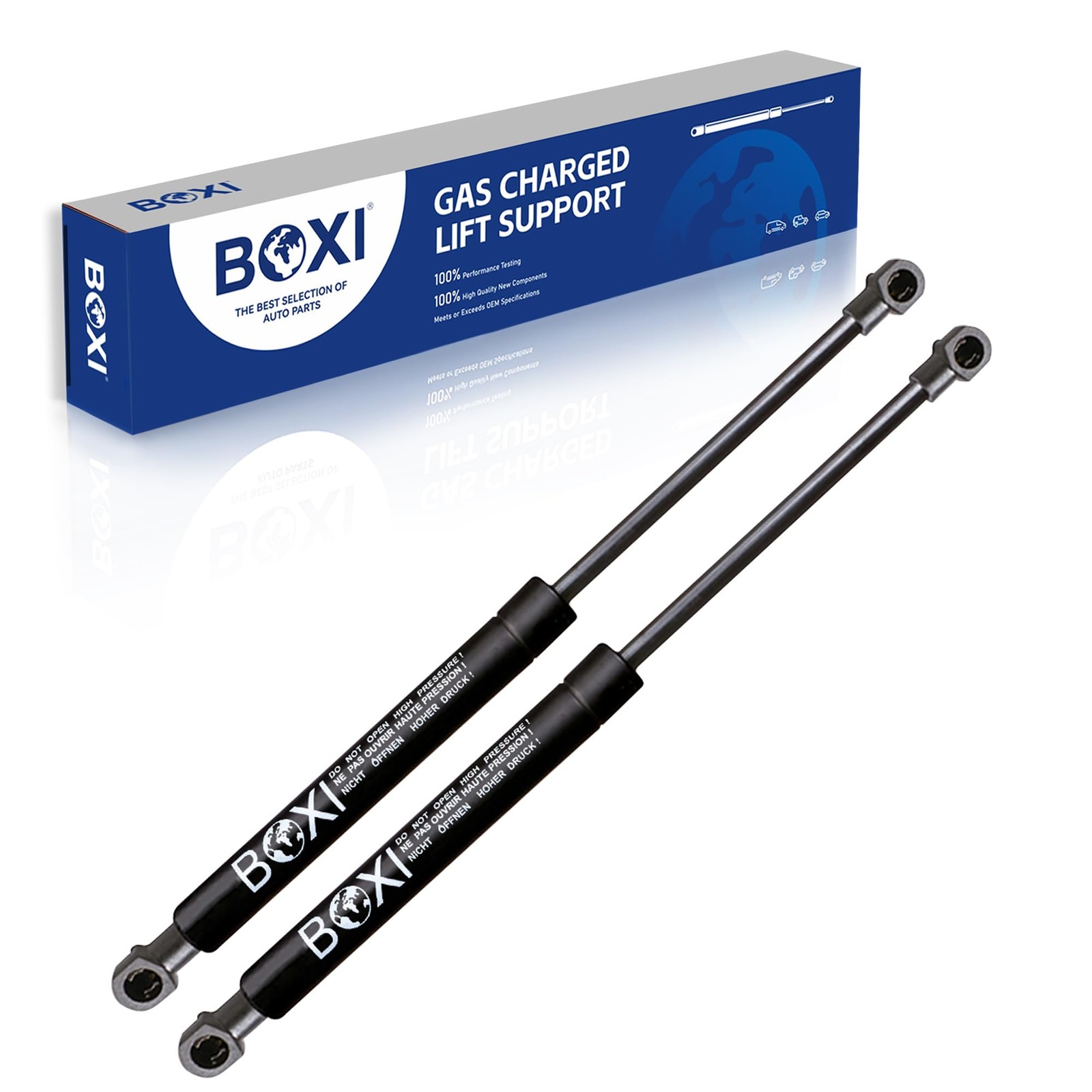 BOXI 2pcs Liftgate Gas Charged Lift Supports for BMW X3 E83 2004-2010 Replaces BOXI 2pcs Liftgate Gas Charged Lift Supports for BMW X3 E83 2004-2010 Replaces