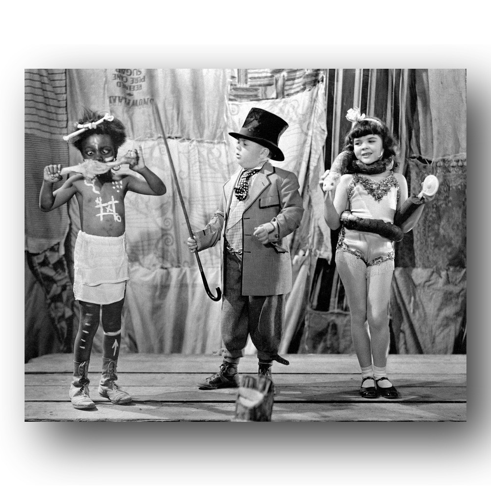 Billie Thomas, Darla Hood, George McFarland Photo 8x10 Our Gang Clown Princes Billie Thomas, Darla Hood, George McFarland Photo 8x10 Our Gang Clown Princes