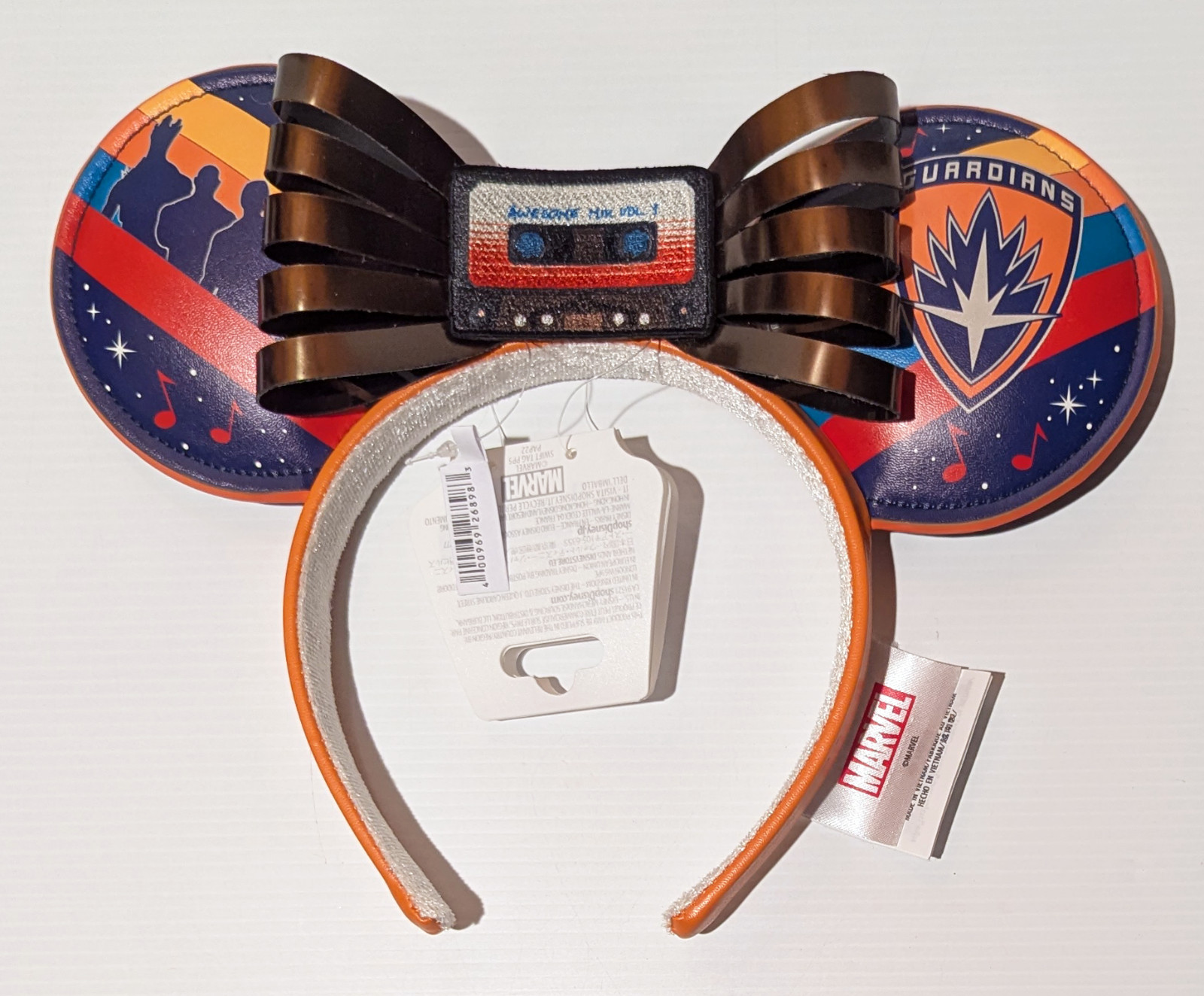 Disney World Guardian of Galaxy Cosmic Rewind Ears Mixtape (NWT) Disney World Guardian of Galaxy Cosmic Rewind Ears Mixtape (NWT)