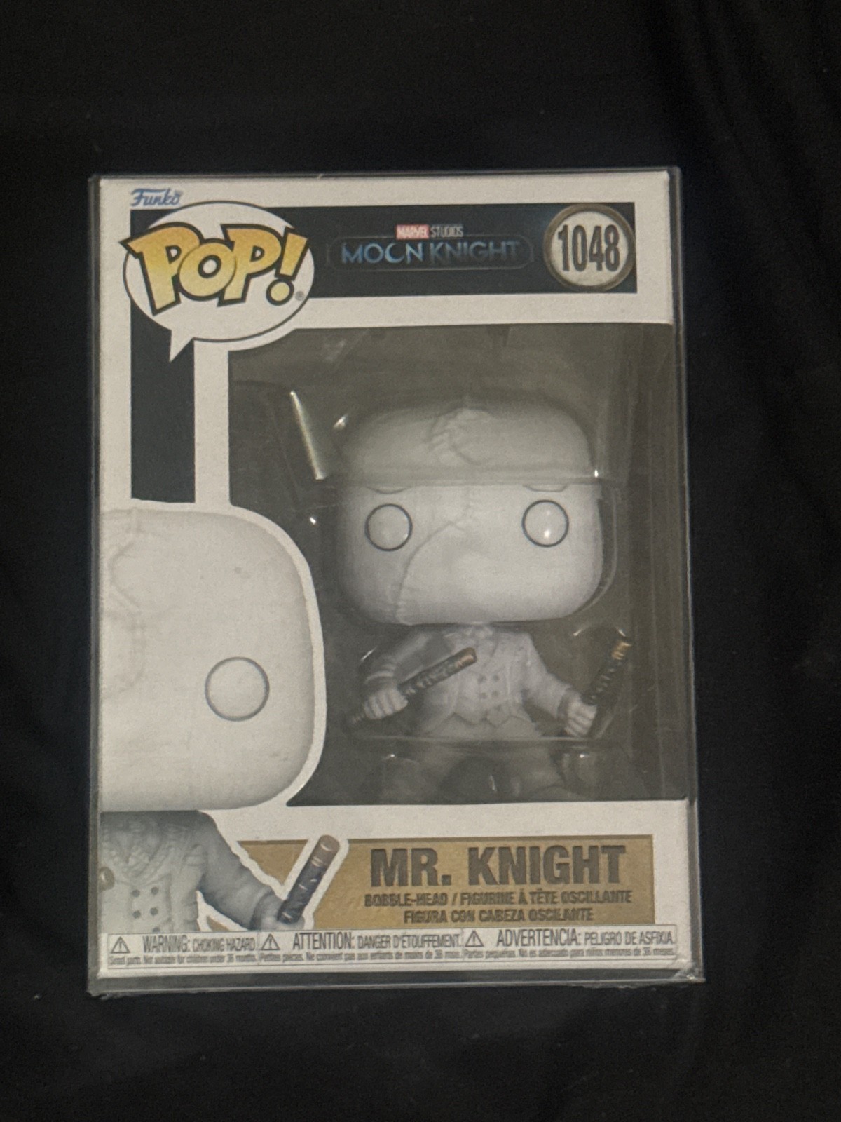 Funko Pop Marvel Studios Moon Knight Mr. Knight #1048 Vinyl Figure