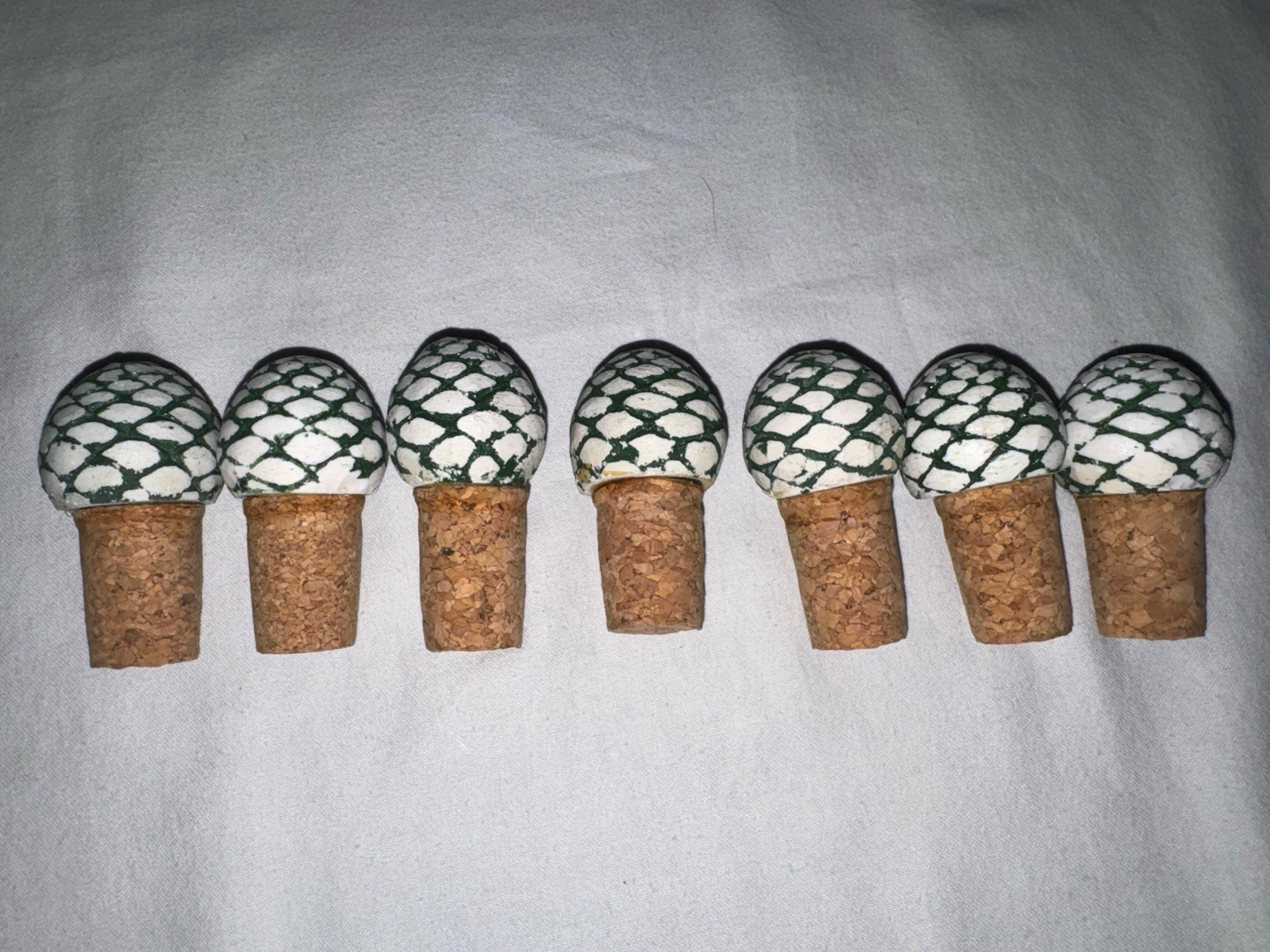 Fortaleza Tequila Bottle HANDMADE Cork Pina Topper/Stopper LOT OF 7 Fortaleza Tequila Bottle HANDMADE Cork Pina Topper/Stopper LOT OF 7