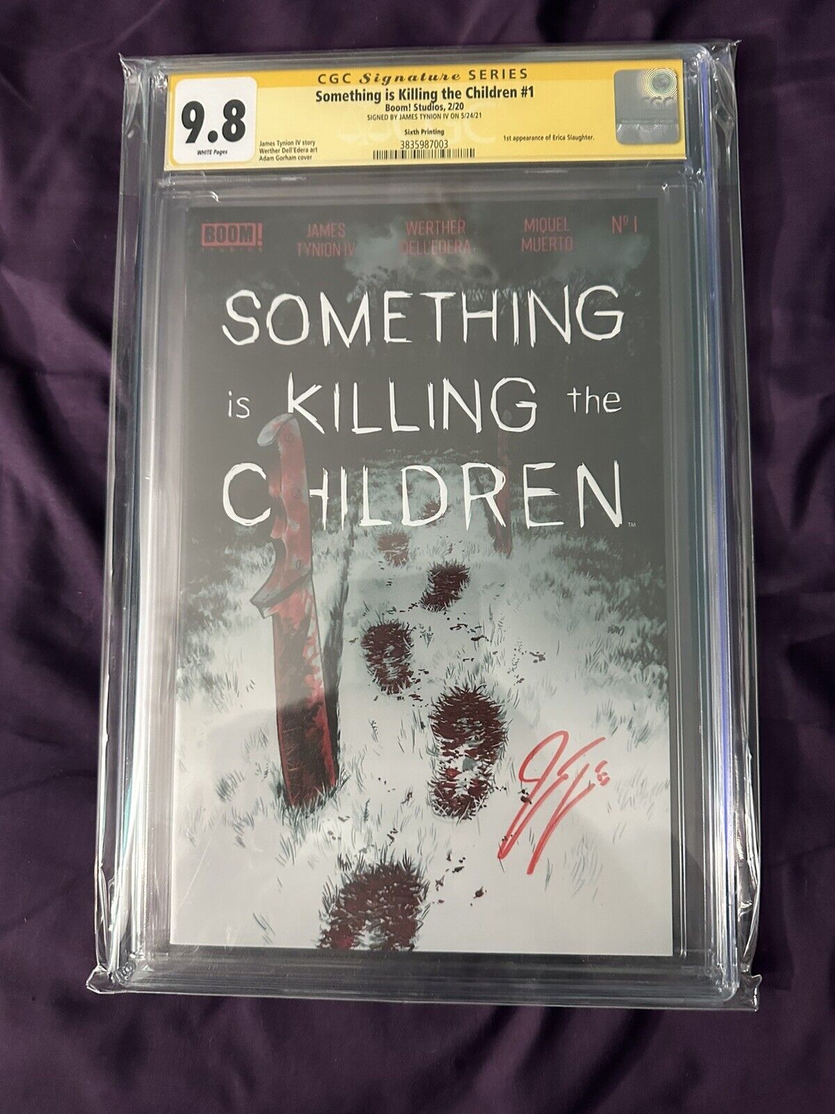 Something Is Killing The Children #1 CGC 9.8  SIGNED Sixth 6th Print RARE (2020)
