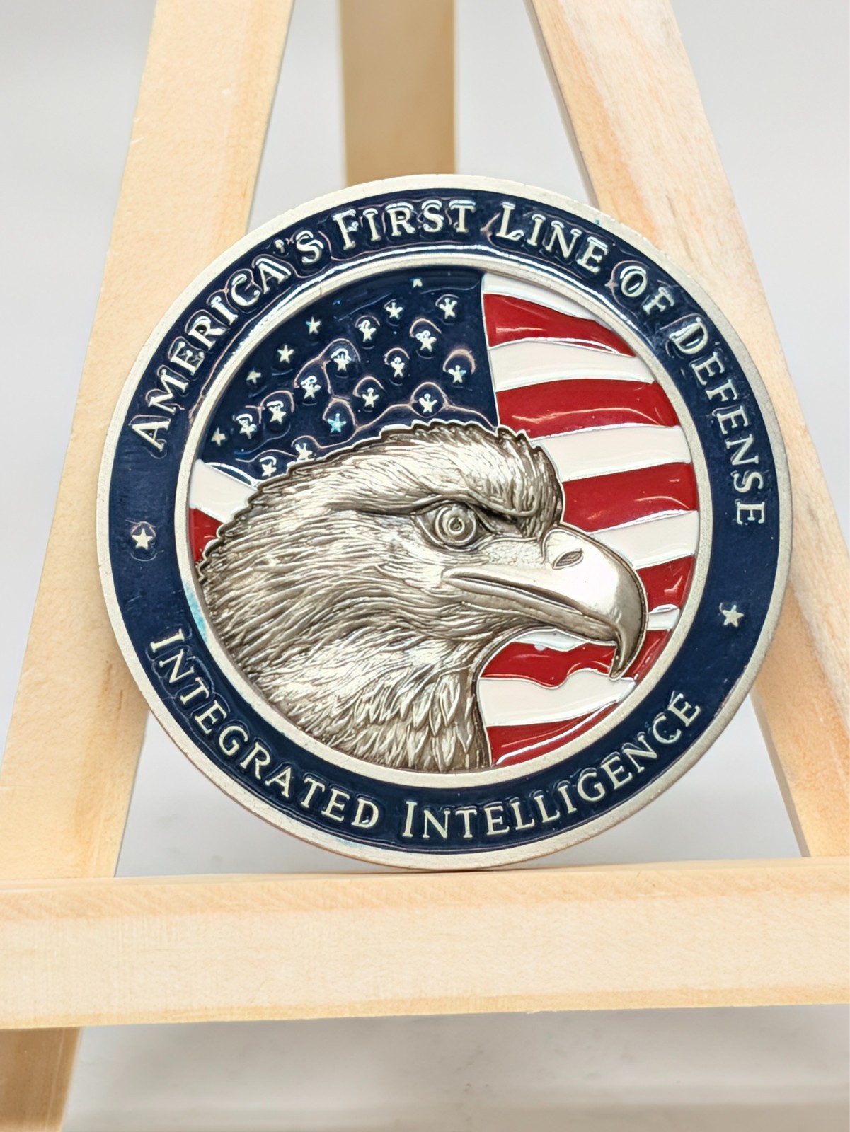 ODNI Integrated Intelligence Challenge Coin America's First Line of Defense