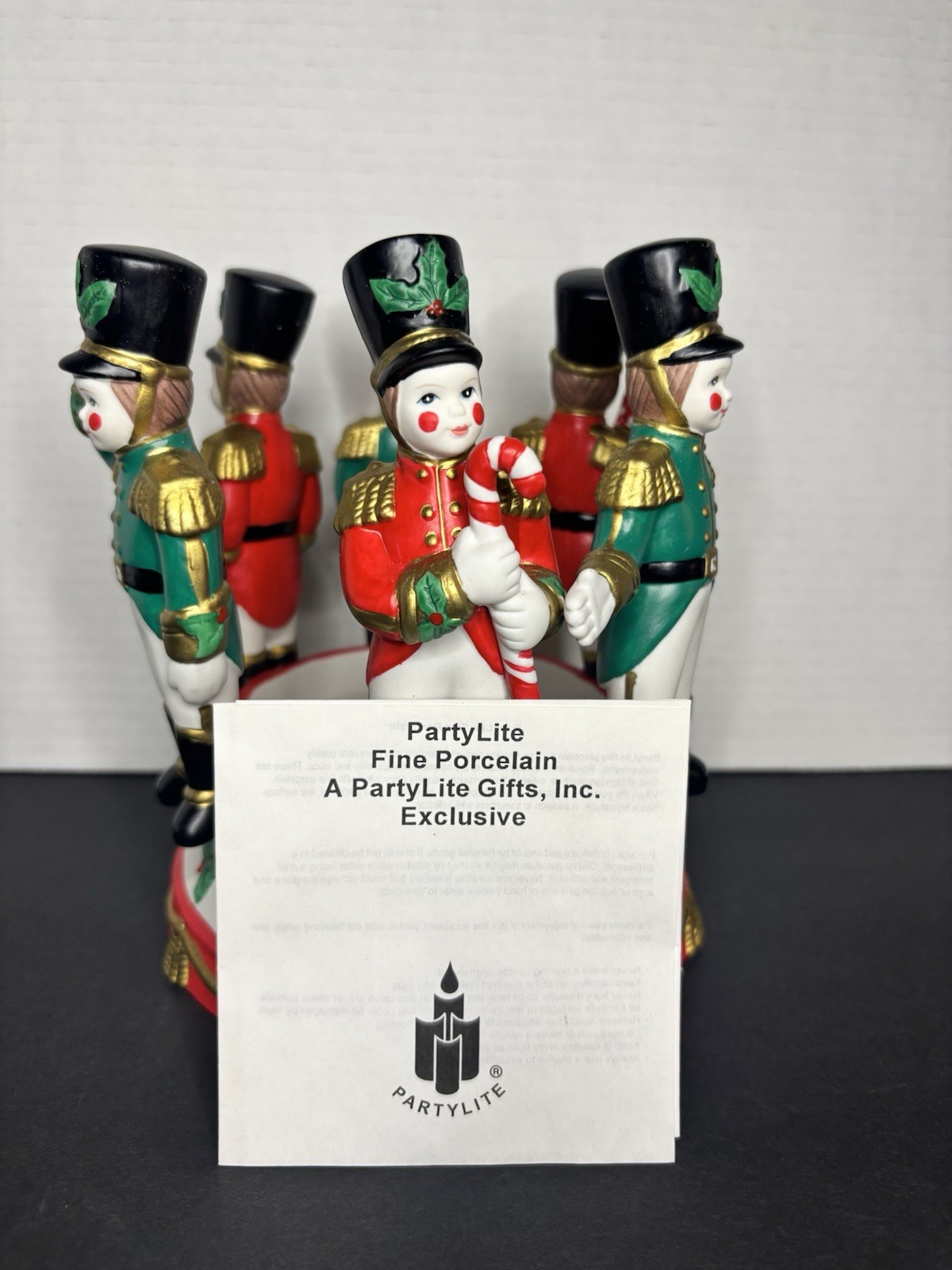 Partylite Toy Soldier Candle Holder P7703 Christmas - RARE - BRAND NEW IN BOX