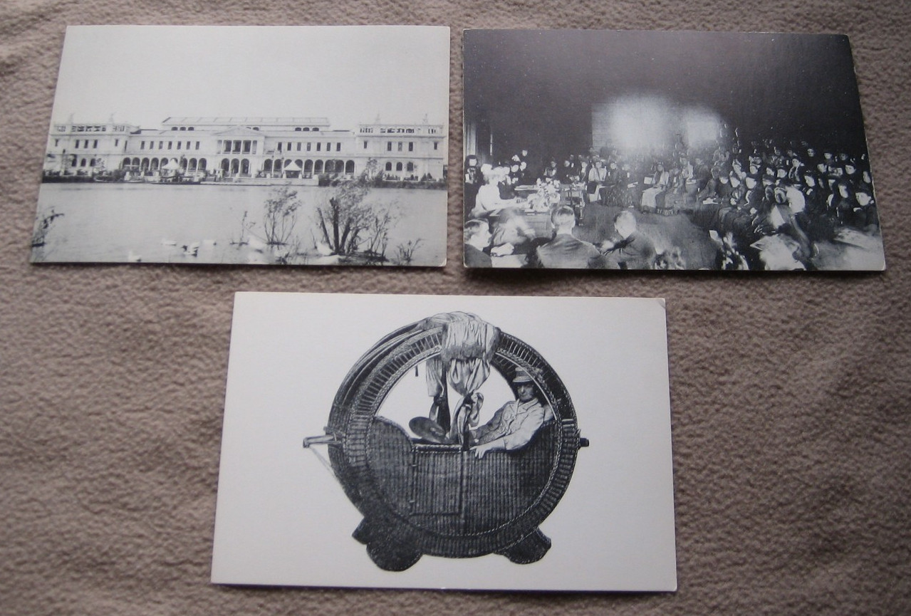 Chicago IL Illinois Fair 1893 Columbian Photographs 1981 Postcards May Sheldon