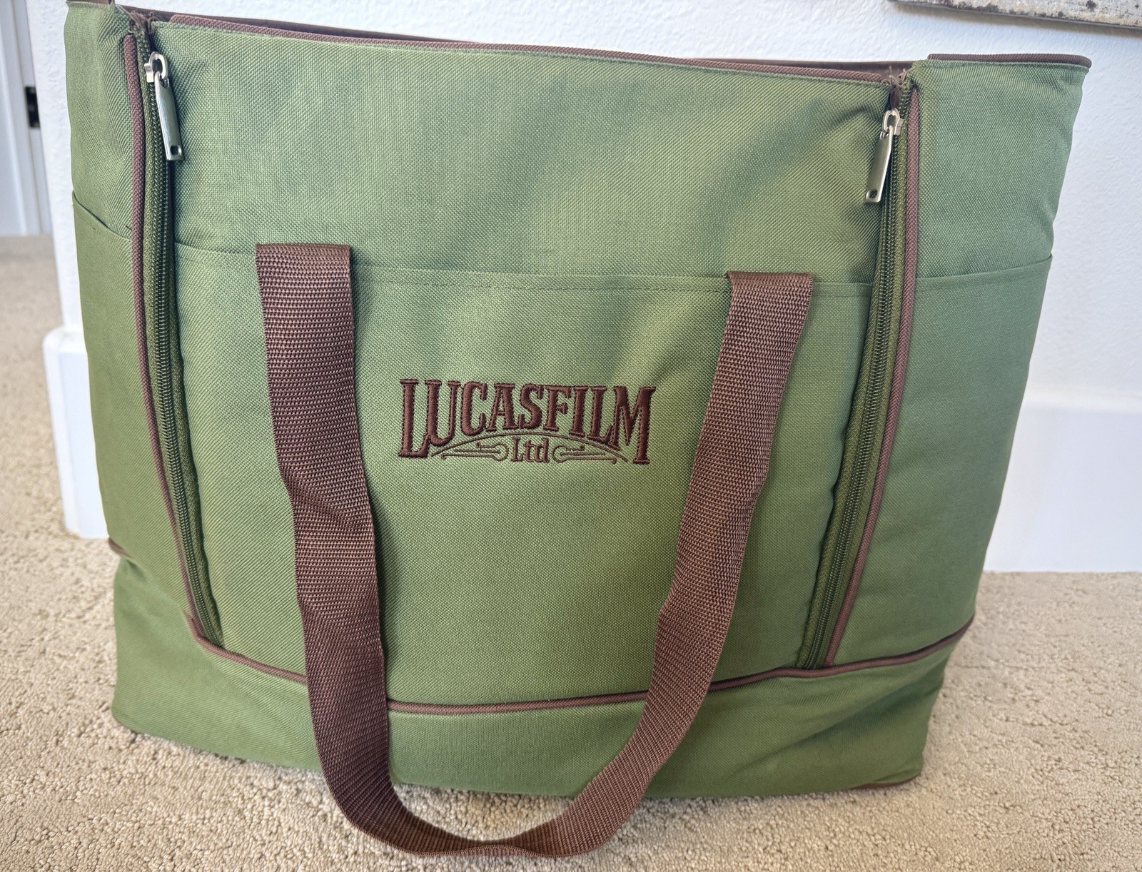 Rare Lucasfilm Ltd Employee Picnic Cooler Tote Bag Pre Disney Star Wars Era