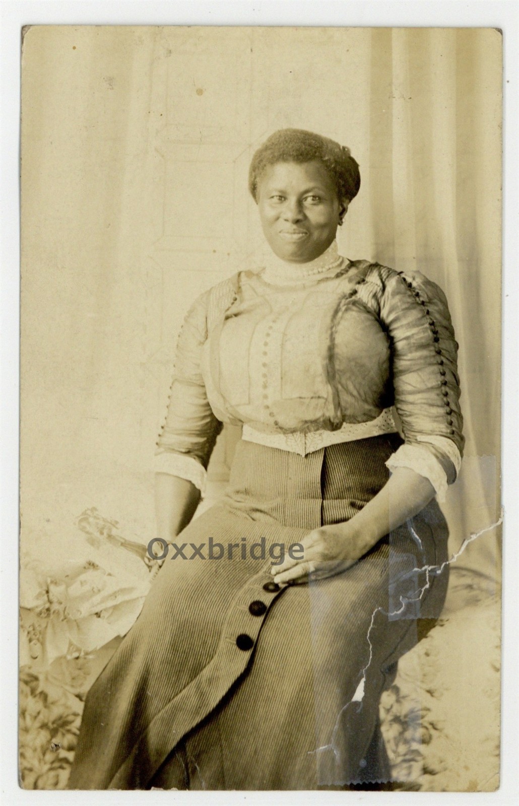 African American RPPC Beatutiful Woman Strong Thick Busty Tall Large Dignified African American RPPC Beatutiful Woman Strong Thick Busty Tall Large Dignified