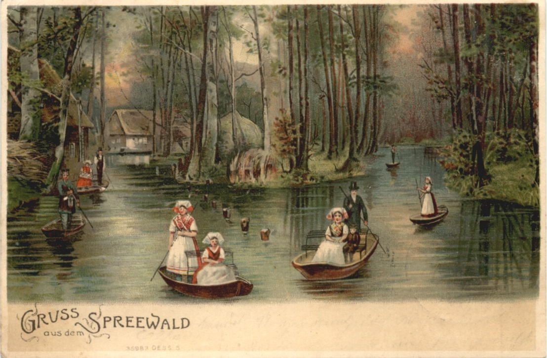 Greetings from the Spreewald - Litho -723934