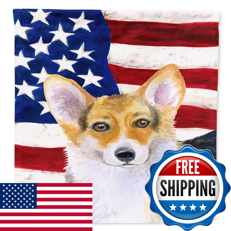 Caroline'S Treasures Carolines Treasures Bb9642Chf Pembroke Corgi Patriotic Caroline'S Treasures Carolines Treasures Bb9642Chf Pembroke Corgi Patriotic