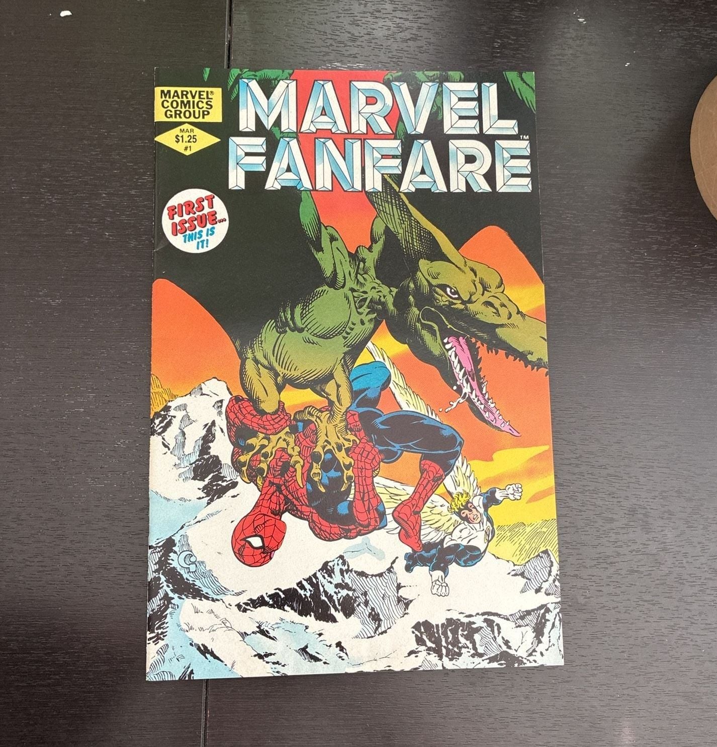 Marvel Fanfare #1 (March 1982) First Issue Comic Book Marvel Fanfare #1 (March 1982) First Issue Comic Book