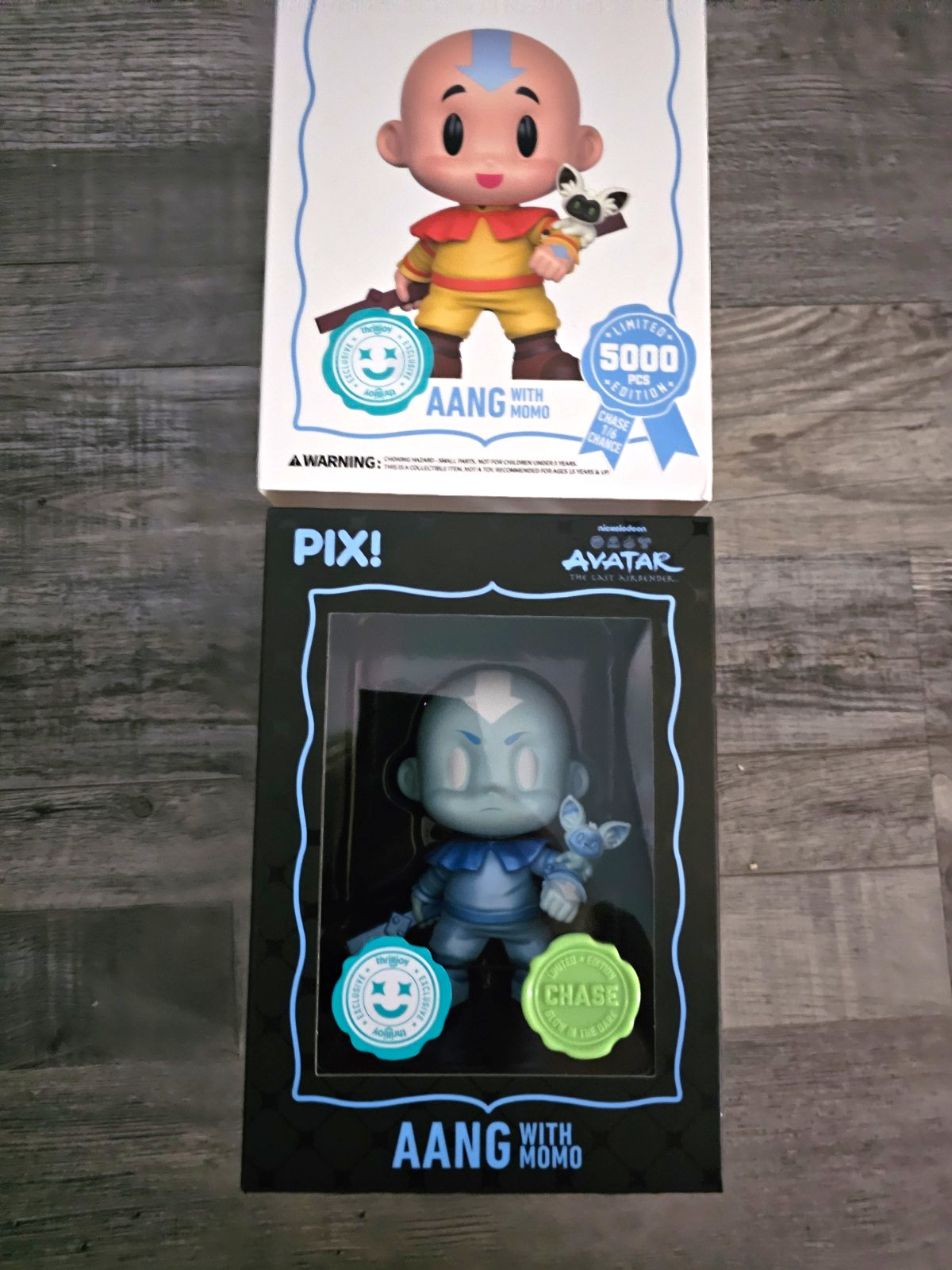 Thrilljoy PIX Avatar The Last Airbender Aang & Momo Chase GITD Limited