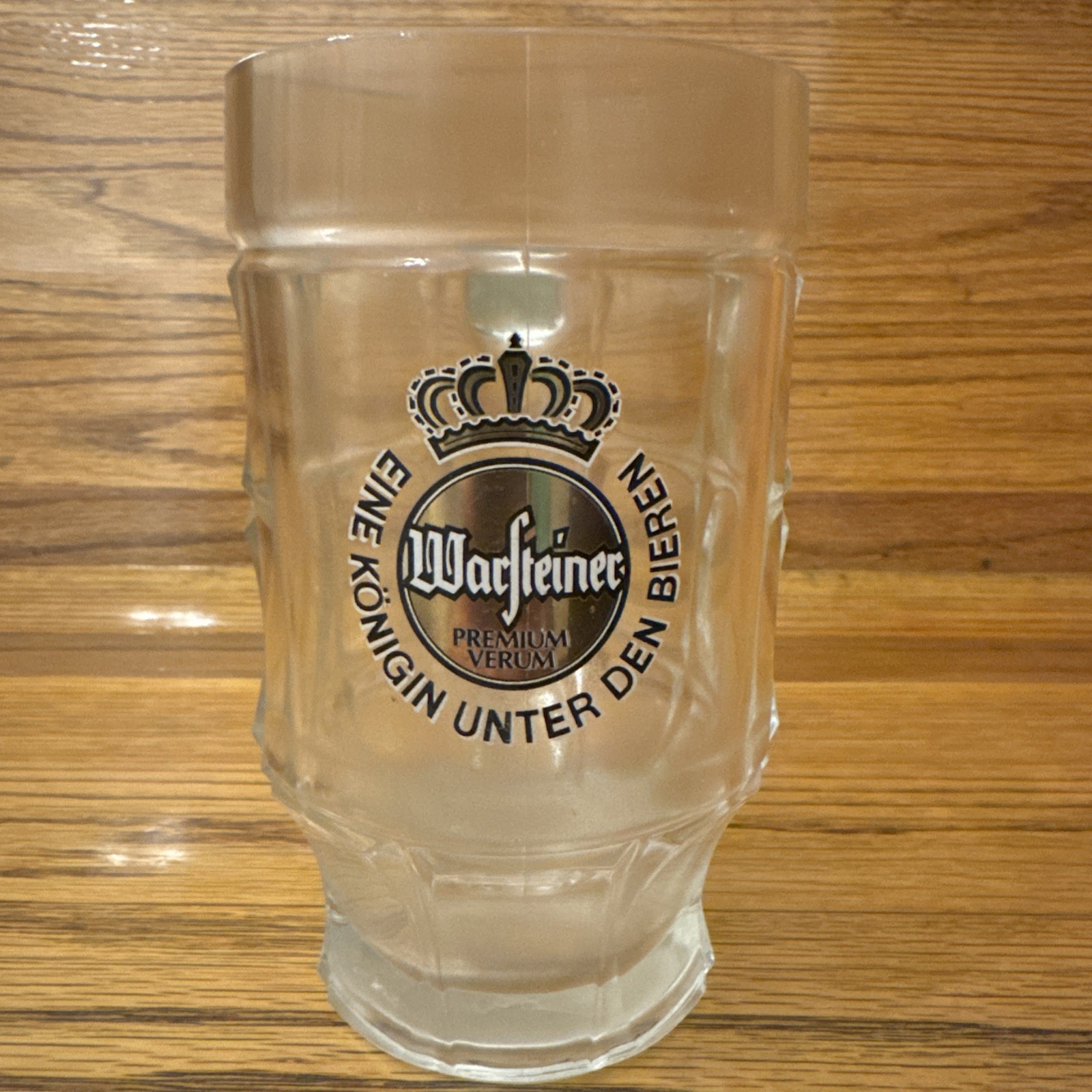 Vintage WARSTEINER 0.5 Liter Germany Glass Bier Mug ~ BW473 Vintage WARSTEINER 0.5 Liter Germany Glass Bier Mug ~ BW473