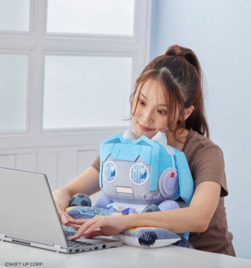 Goddess of Victory: NIKKE Mecha Shifty PC Cushion toy 42cm bandai Japan anime