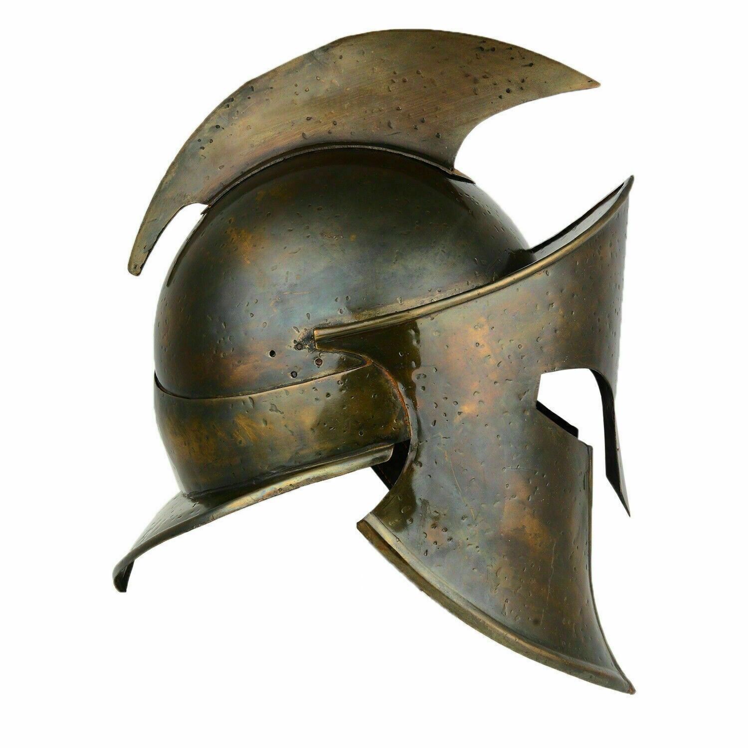 Medieval Spartan King Leonidas 300 Movie Greek Armor Roman Helmet