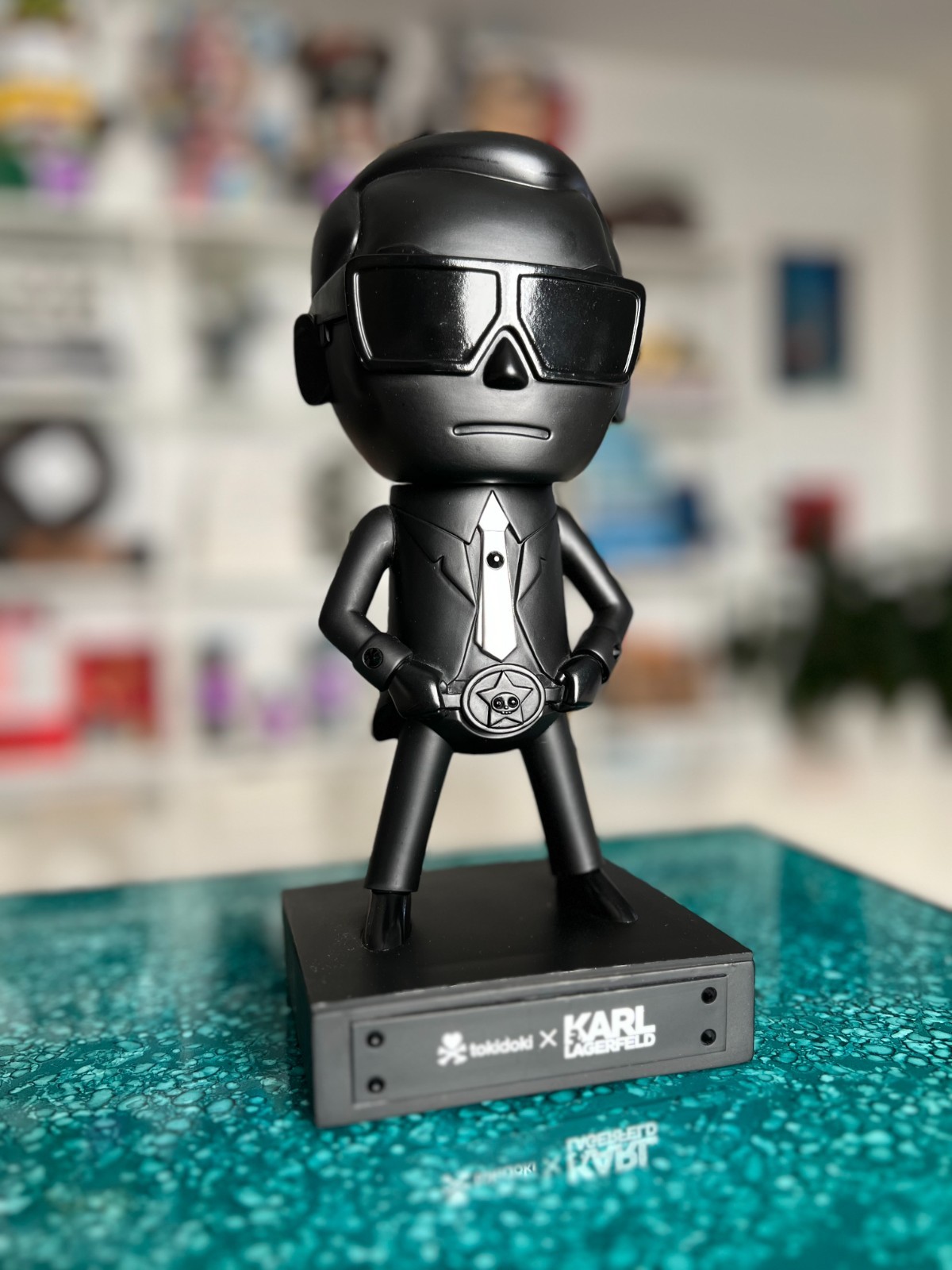 Tokidoki x Karl Lagerfeld Original Edition Black Vinyl designed by Simone Legno