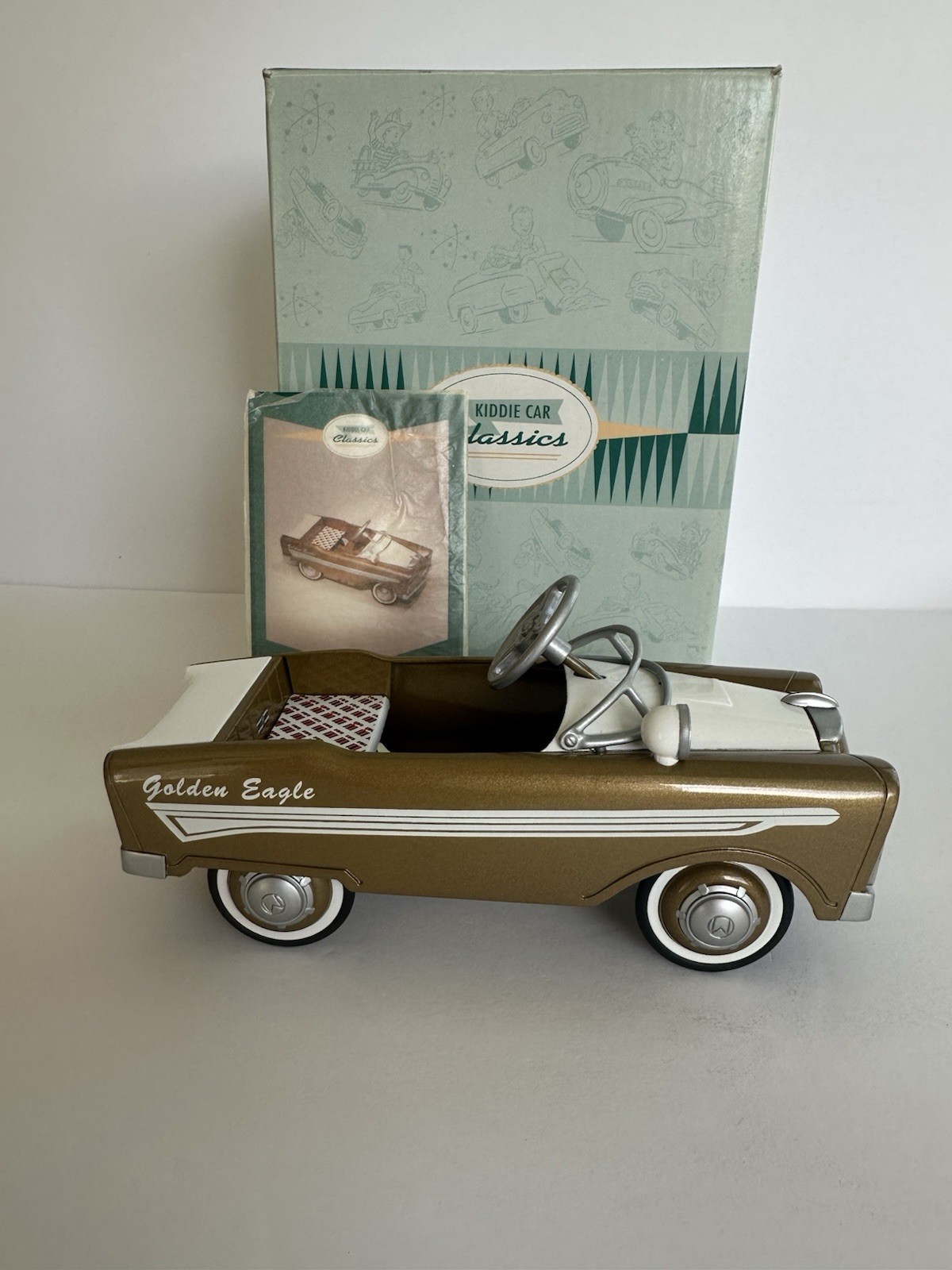 HALLMARK Kiddie Car Classics Pedal Car - 1956 Murray Golden Eagle