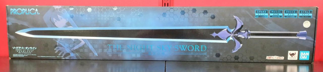BANDAI Sword Art Online PROPLICA Night Sky Used
