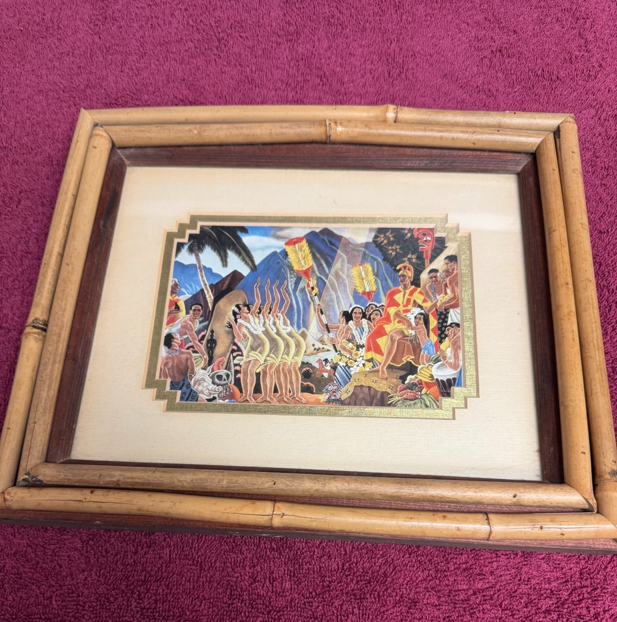 EUGENE SAVAGE 1950s LITHOGRAPH \