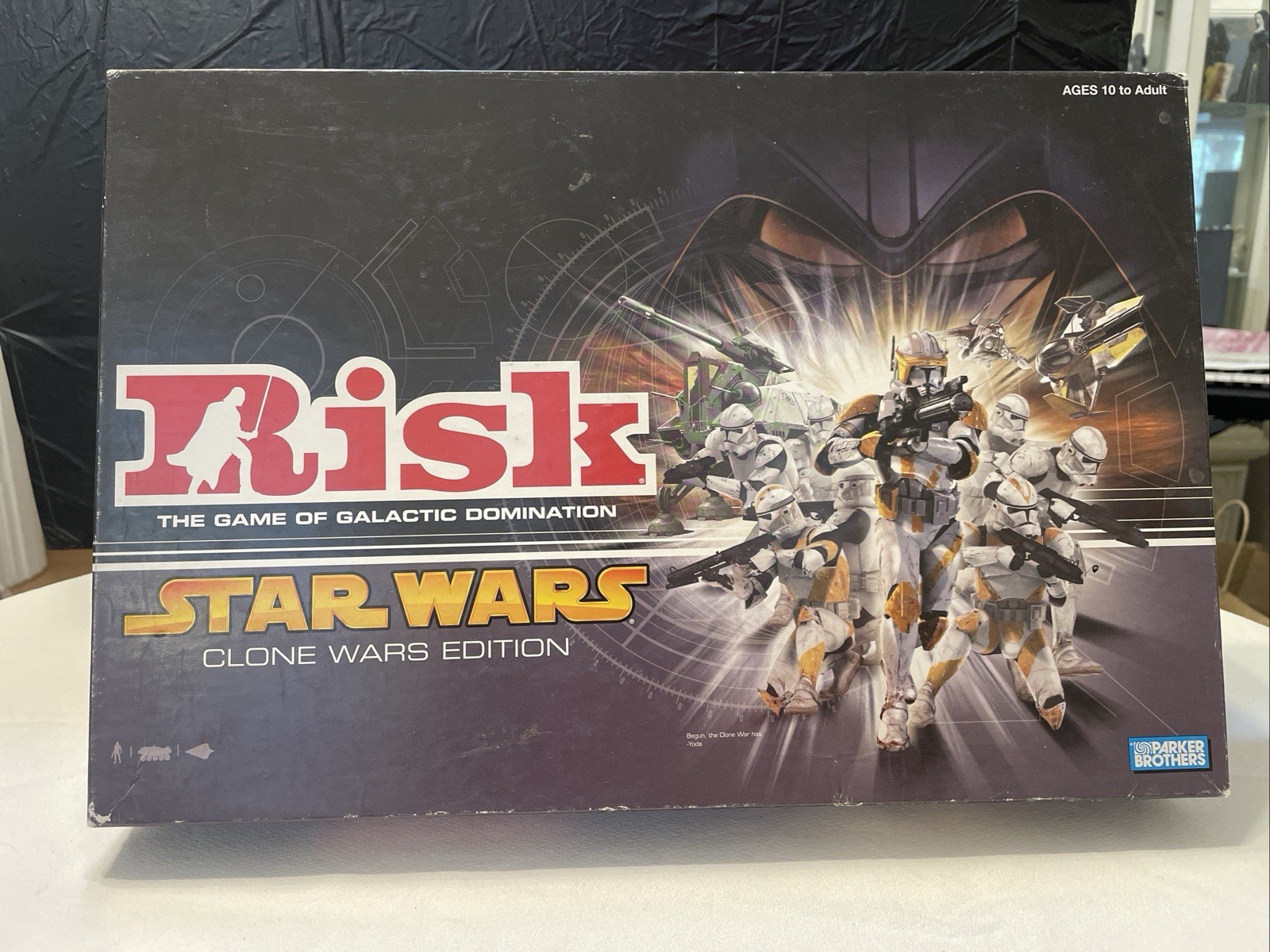 Parker Brothers Star Wars Risk Board Game Clone Wars Edition 2005 COMPLETE VG M Parker Brothers Star Wars Risk Board Game Clone Wars Edition 2005 COMPLETE VG M