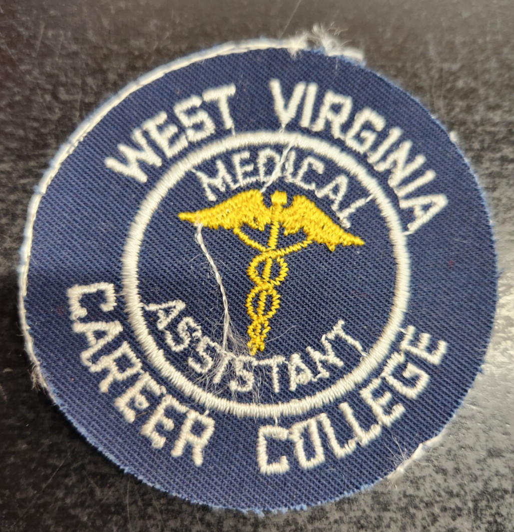 Vintage West Virginia Career College Sew-On Patch - 3 Inches Vintage West Virginia Career College Sew-On Patch - 3 Inches
