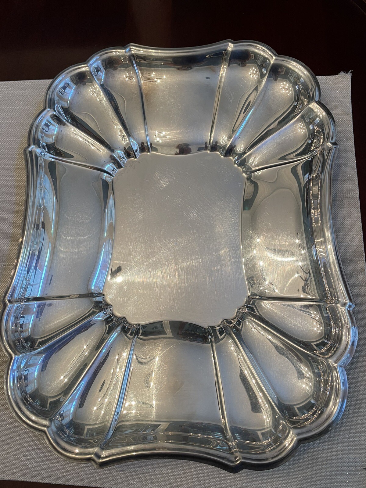 Gorham Heritage Silverplate Platter YH16 15”x11
