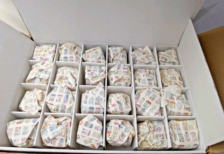NEW Lenox Spice Village Jar Complete Set of 24 Original Packaging & Box FASTSHIP