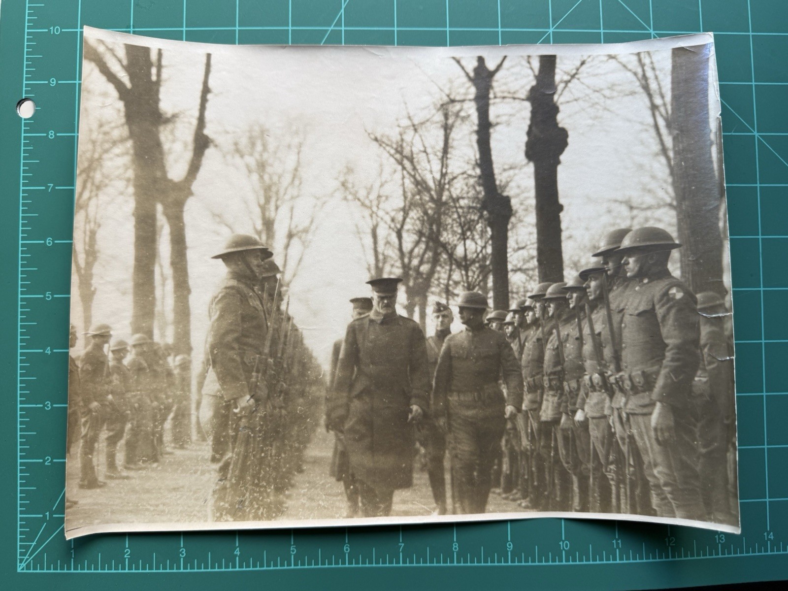 Original WW1 General Pershing Photo 12”x10”