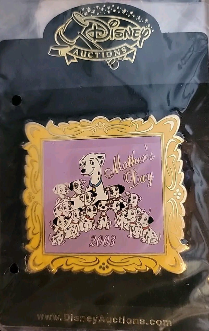 Disney Mother's Day Perdita and Dalmatians LE 100 Jumbo Pin Disney Mother's Day Perdita and Dalmatians LE 100 Jumbo Pin