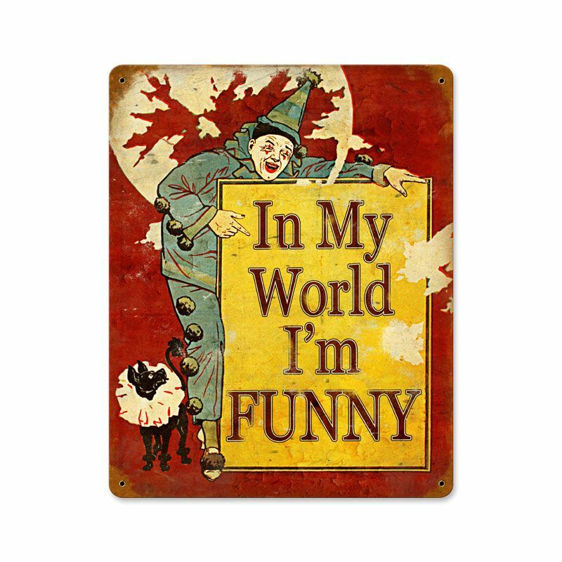 IN MY WORLD I'M FUNNY CLOWN DOG 15 IN MY WORLD I'M FUNNY CLOWN DOG 15